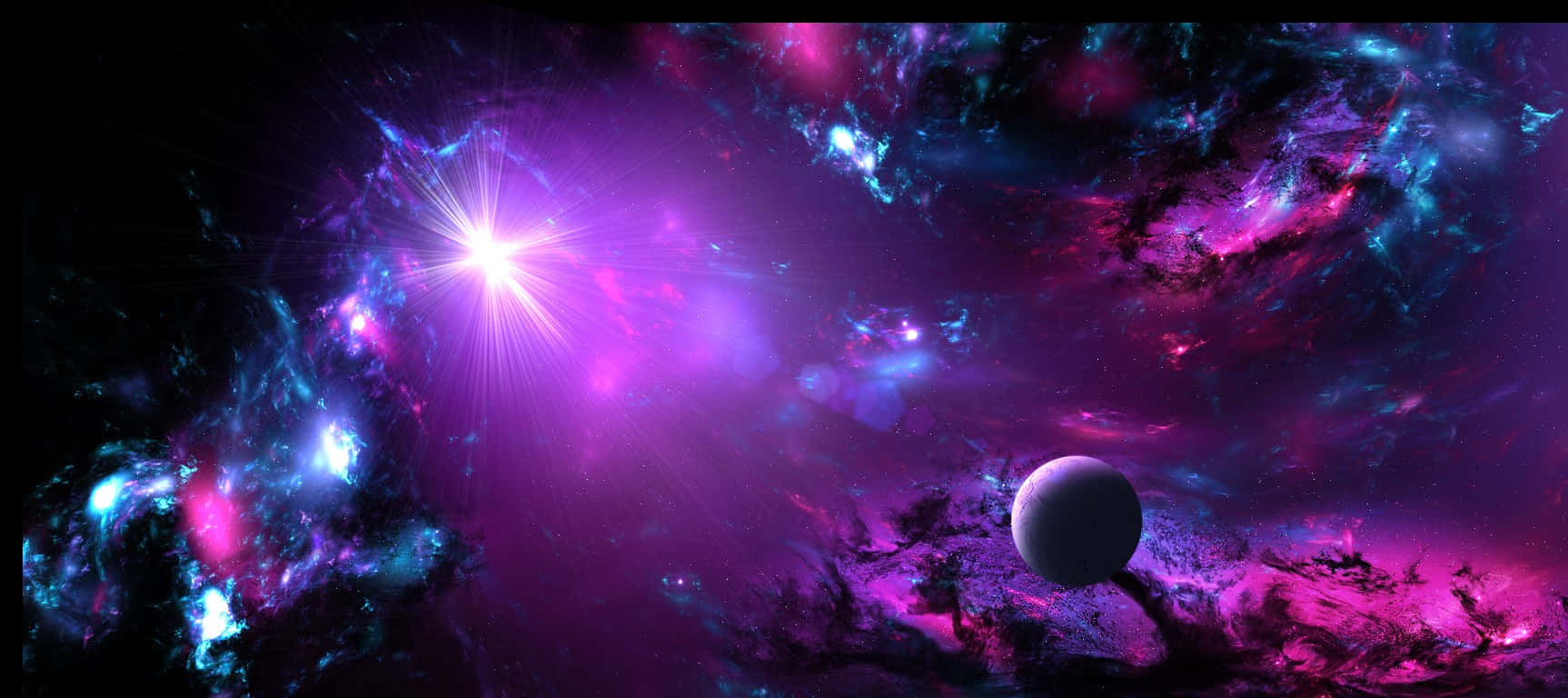 Download Colorful Space Fantasy Wallpaper