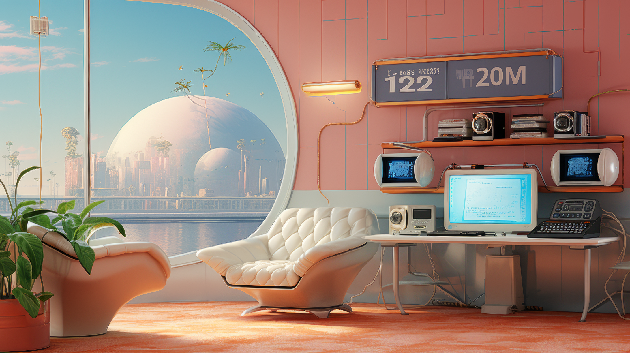 Y2K Style Room Wallpaper