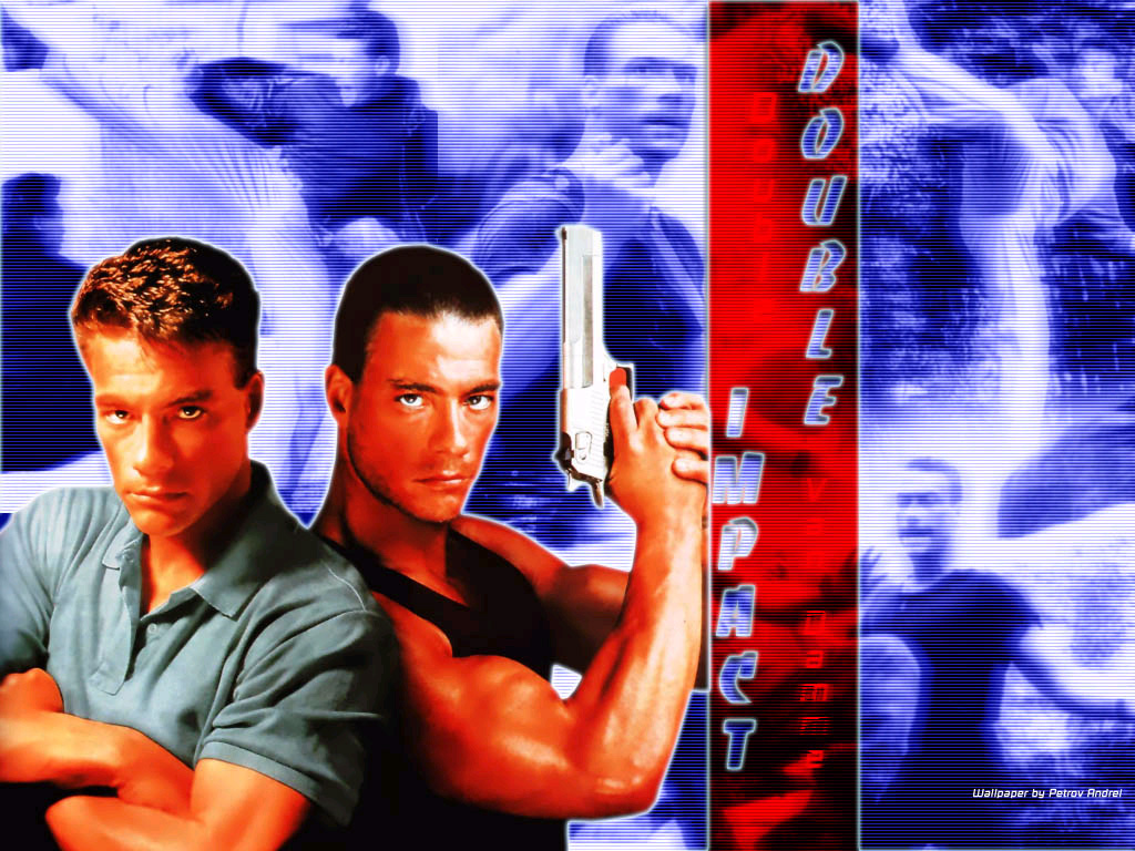 Jean Claude Van Damme. No Retreat No Surrender, Black Eagle, Blood Sport, Kickboxer, Cyborg, Lion Heart (A.W.O.L), Death Warrant, Double Impact, Vandamme, Universal Soldier, Nowhere To Run, Hard Target, Timecop, Street Fighter, Van Damme