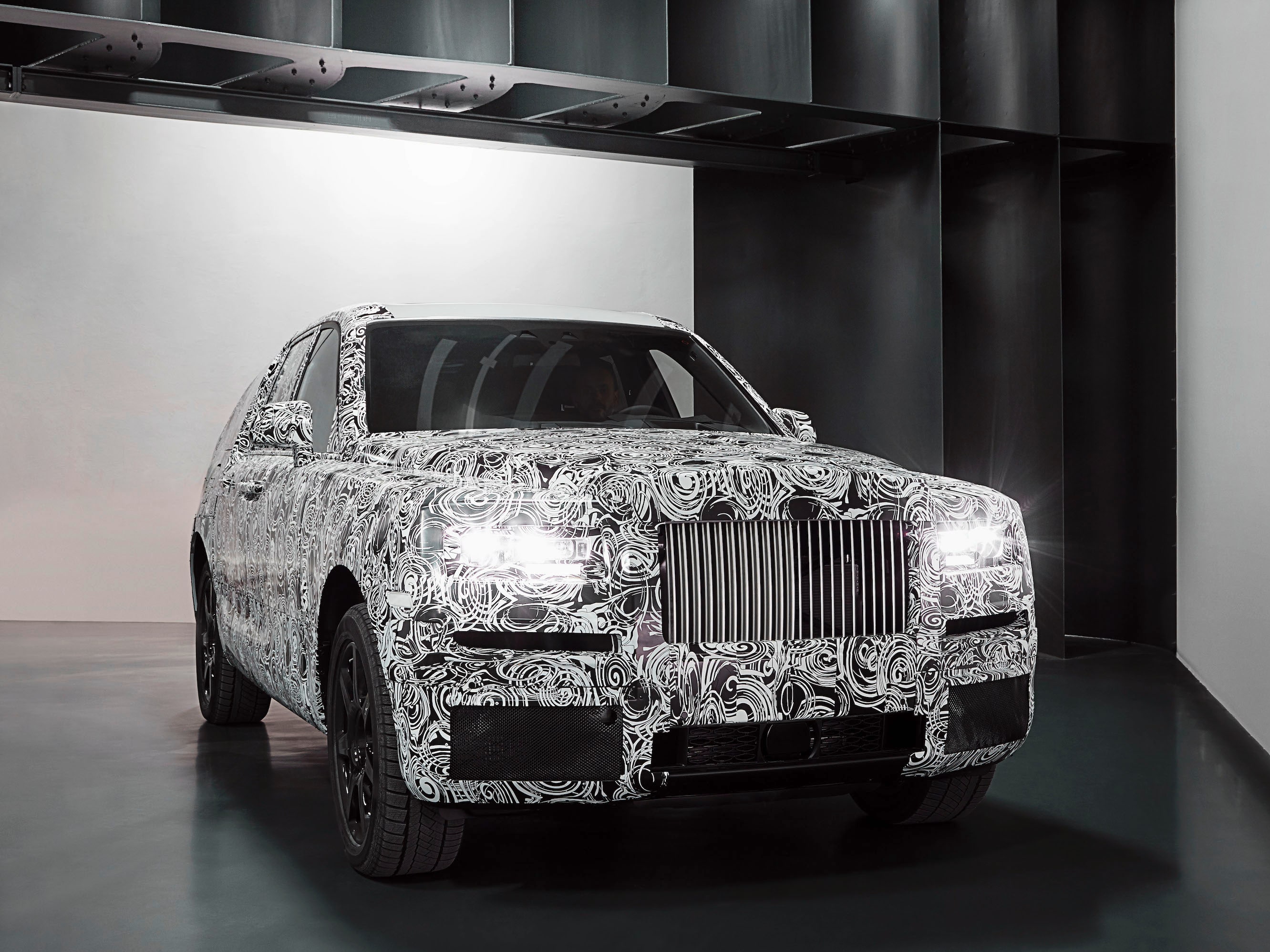 Rolls Royce Teases Image For Its First Ever SUV