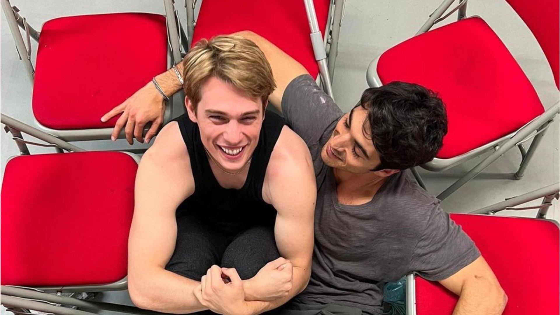 'Red, White & Royal Blue' Stars Share BTS Moment