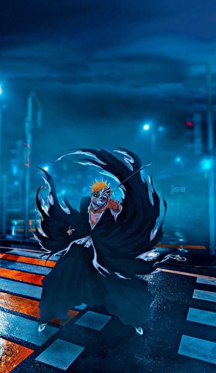 Dark Blue Ichigo Kurosaki Wallpaper 2