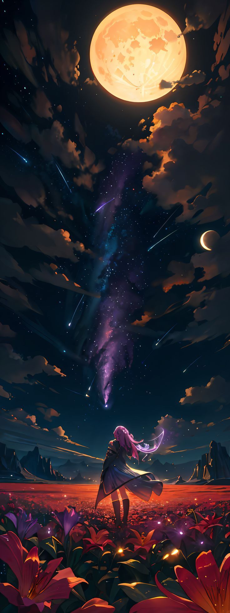 8K Wallpaper UltraHD iPhone, 8K Wallpaper for Mobile, Beautiful Nature Atmosphere, Amazing Anim. Anime scenery wallpaper, Cool wallpaper art, Landscape wallpaper