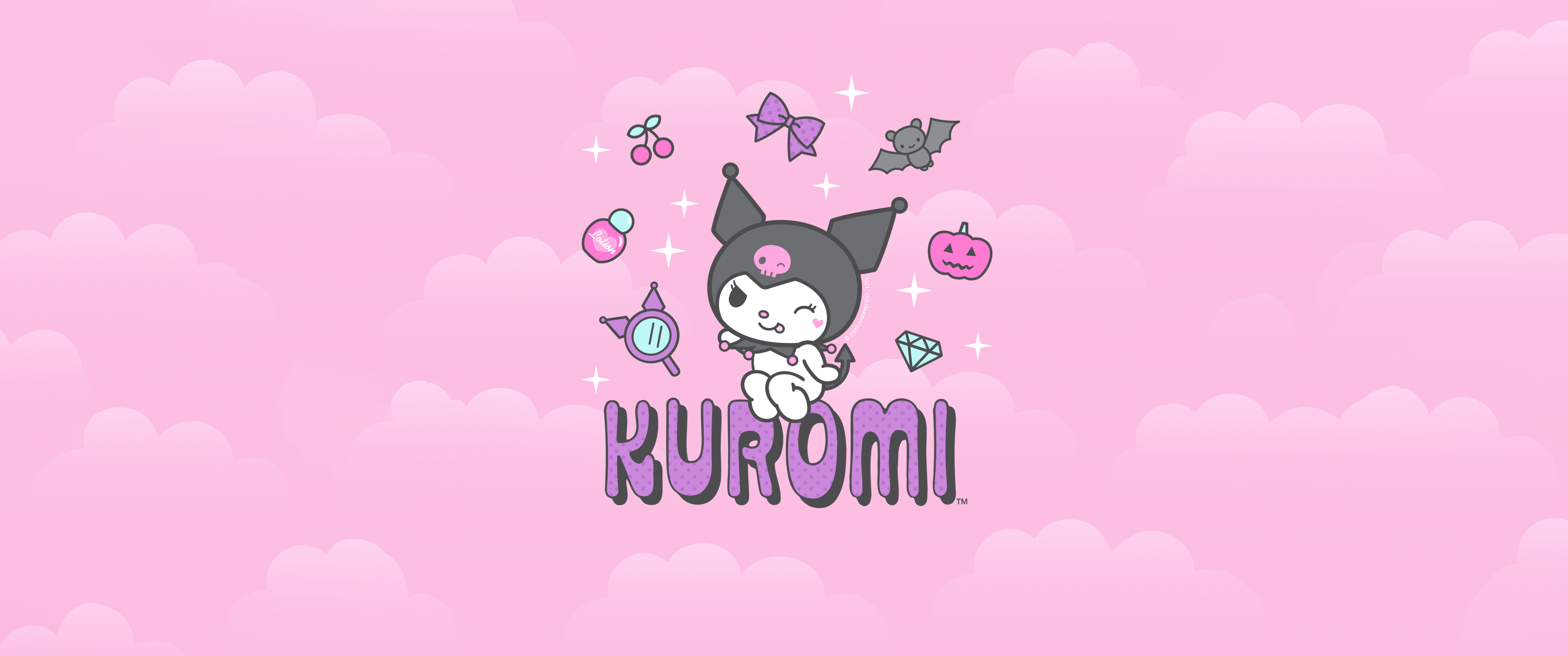 Kuromi Wallpaper 4K, Cartoon, Hello Kitty