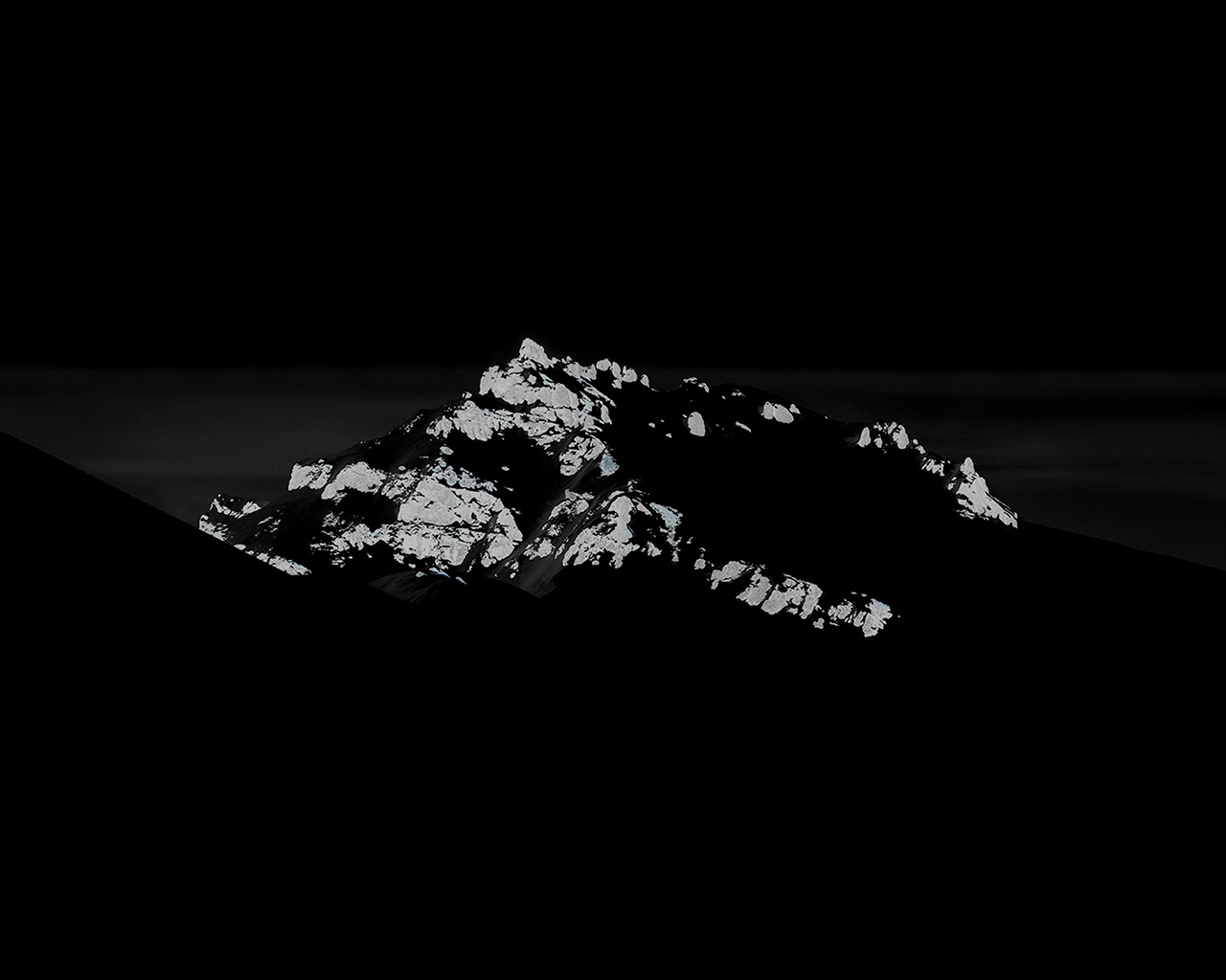 wallpaper for desktop, laptop. art minimal simple mountain dark