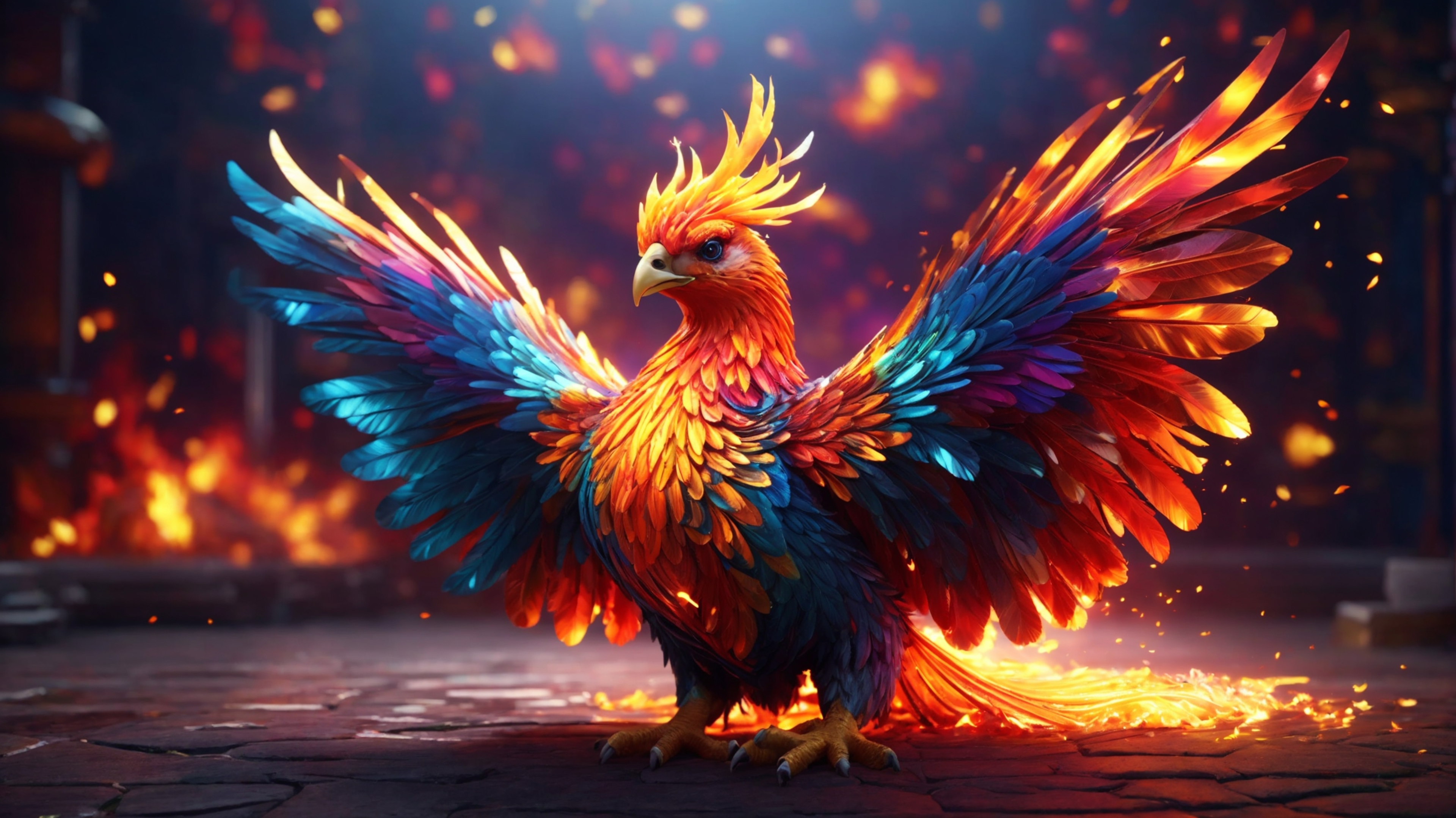 Fantasy Phoenix HD Wallpaper and Background