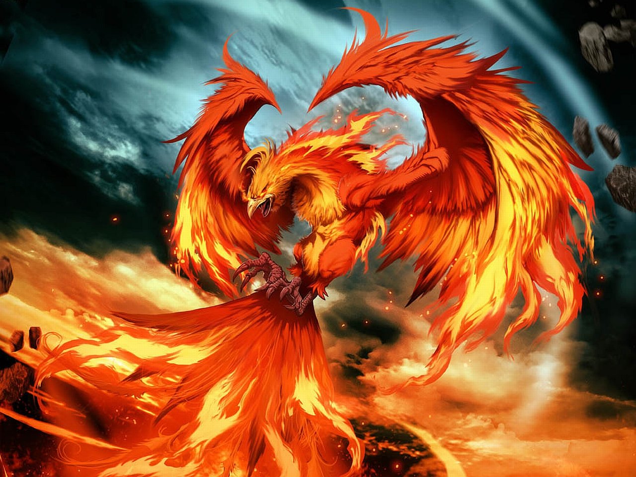 Phoenix wallpaper HD for desktop background