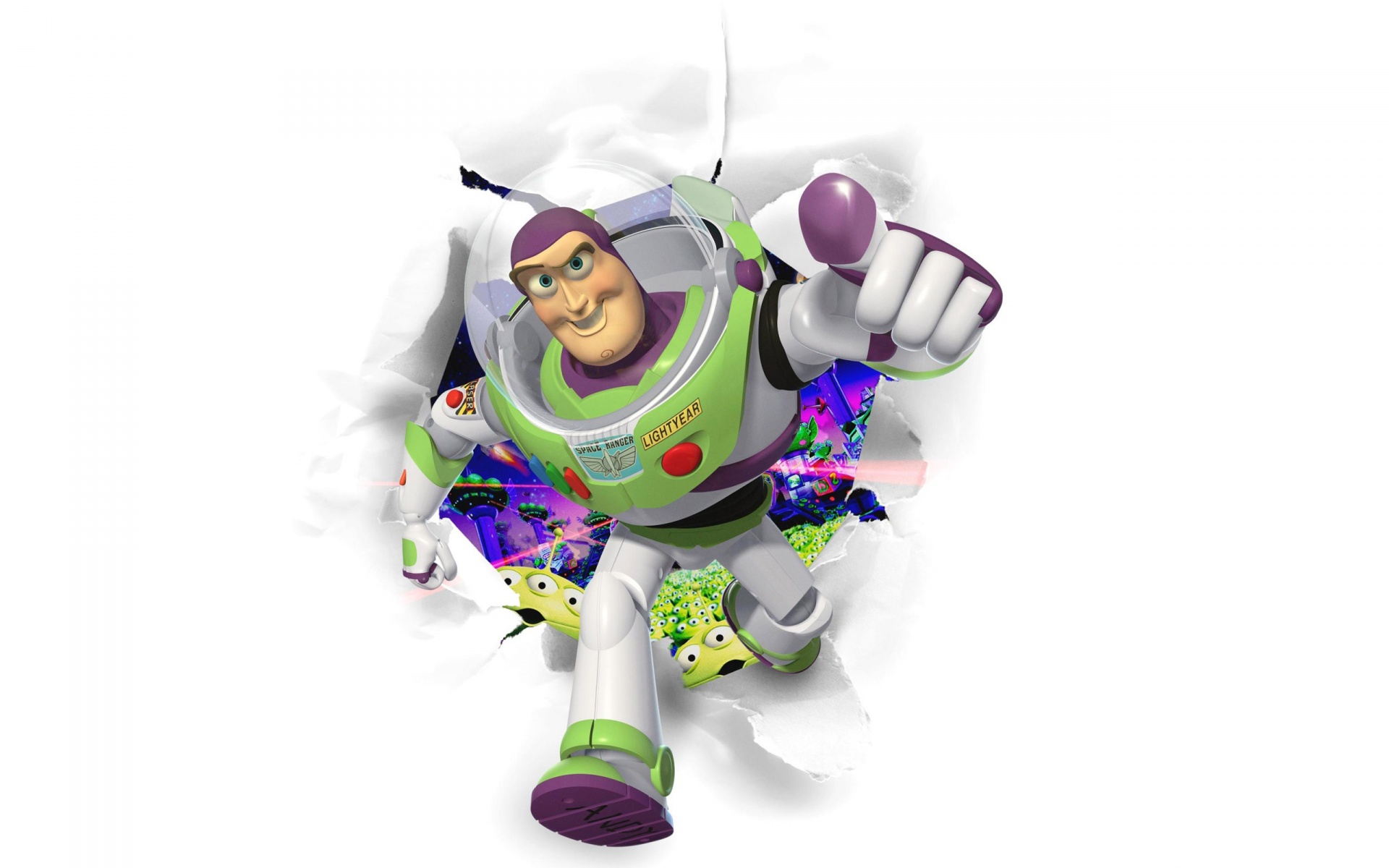 Buzz Lightyear HD Wallpaper from Toy Story