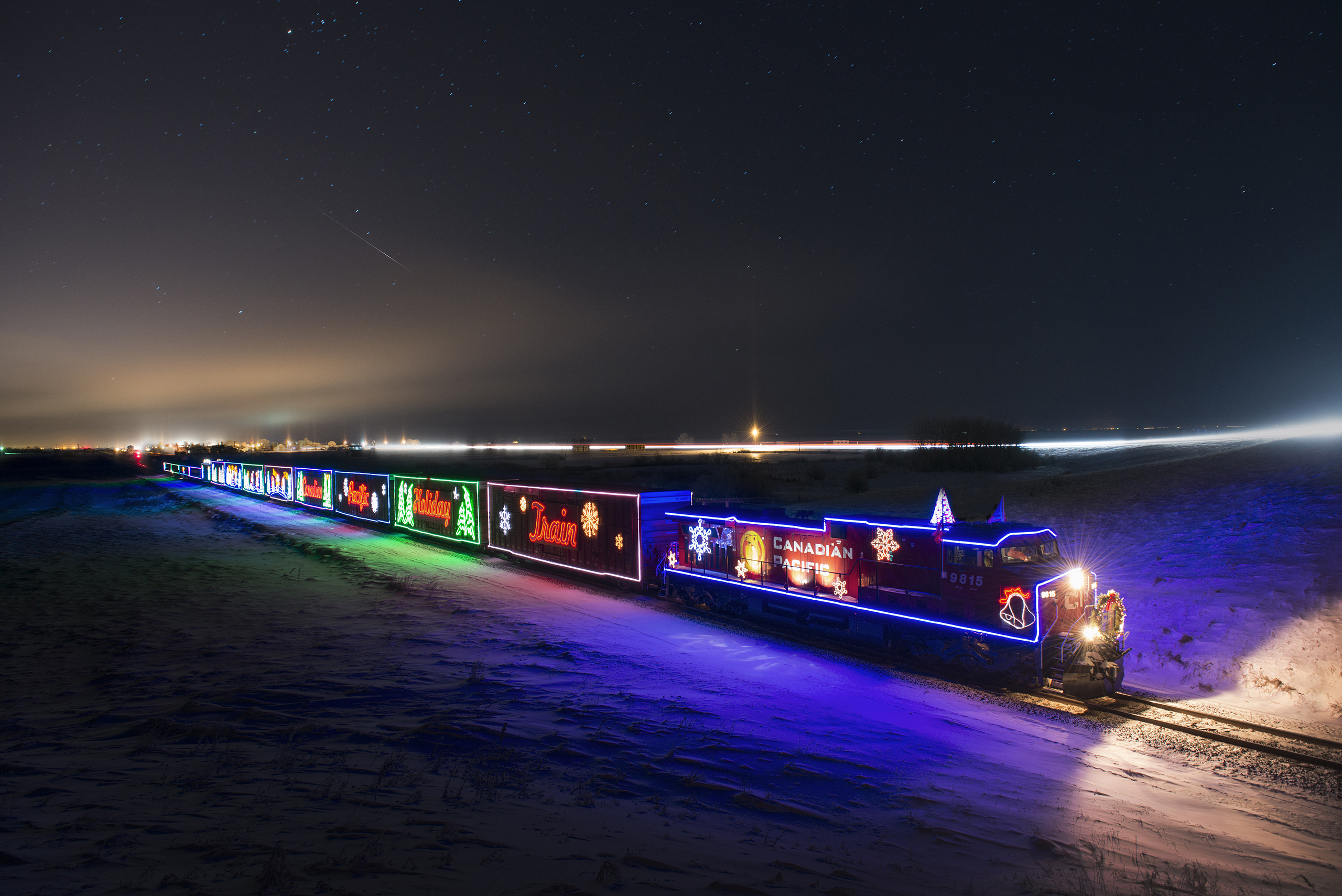 Canadian Pacific Holiday train Illinois schedule: Pingree Grove, Gurnee