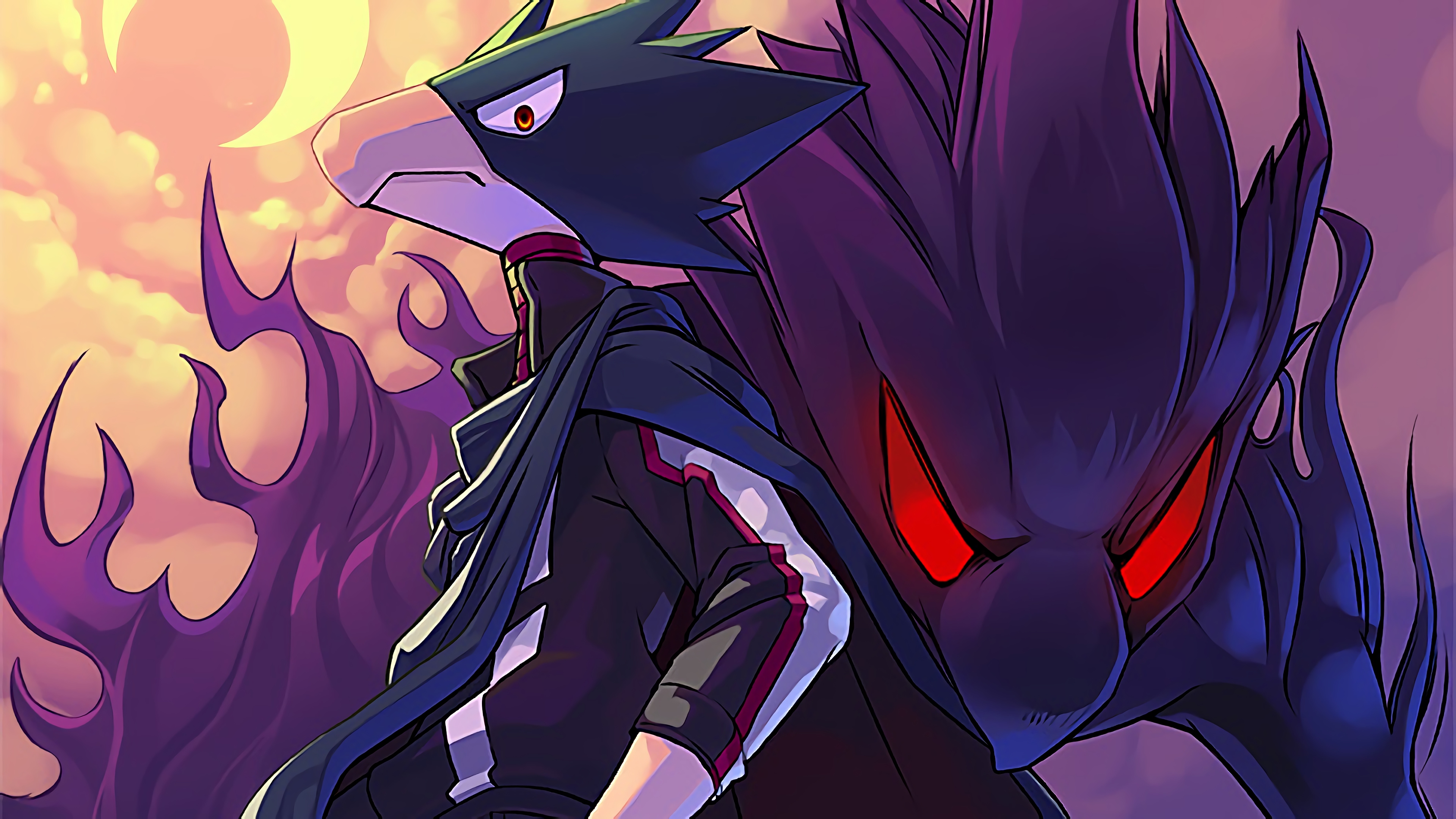 Fumikage Tokoyami 4K Ultra HD Wallpaper