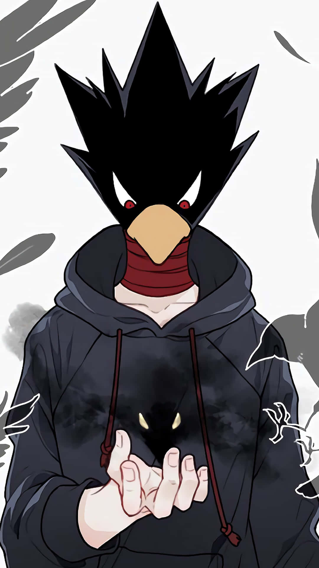 Download Fumikage Tokoyami, a character from the manga series My Hero Academia Wallpaper
