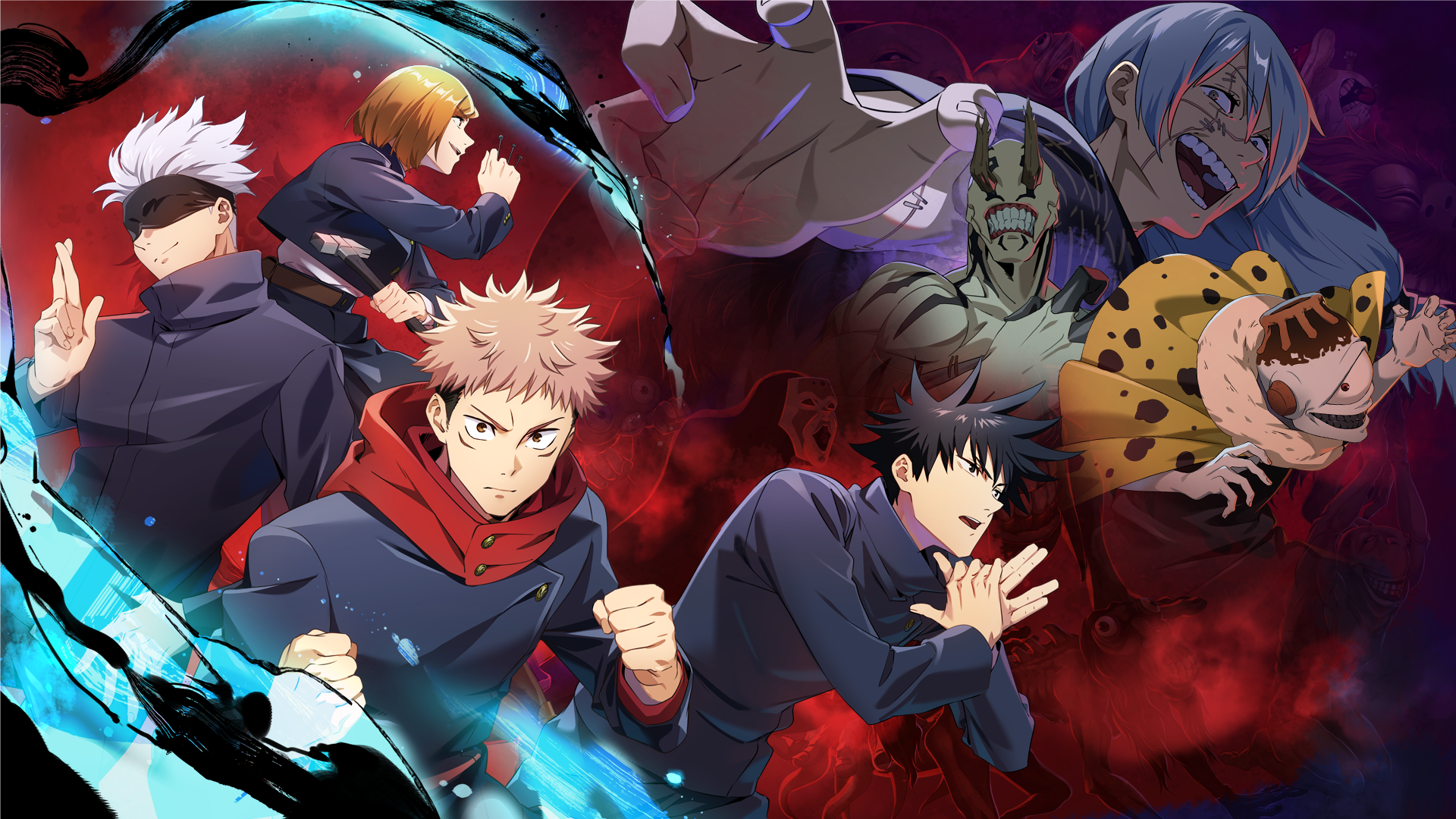 HD Artwork from the upcoming Jujutsu Kaisen Phantom Parade mobile game
