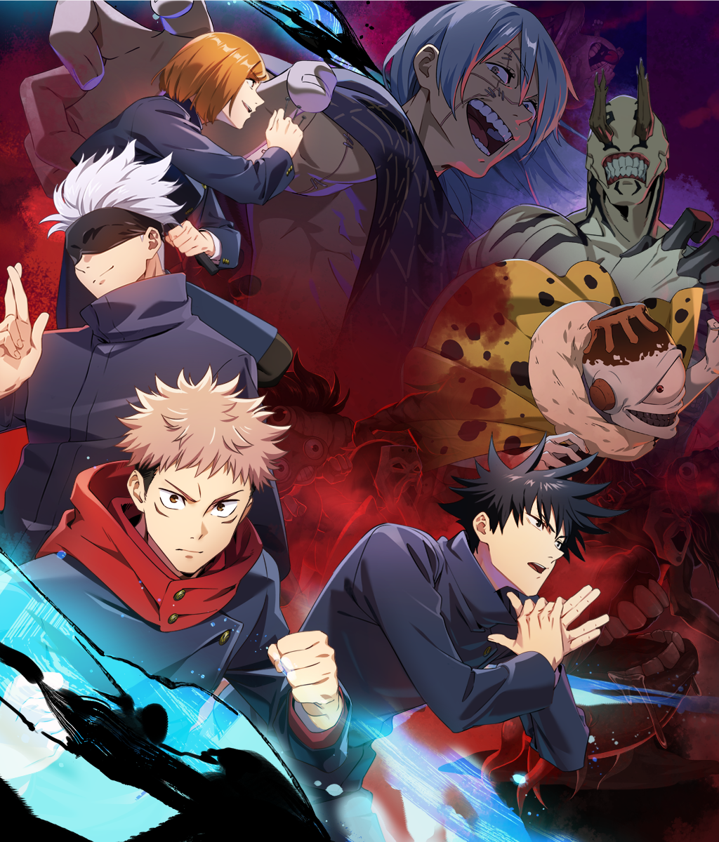 HD Artwork from the upcoming Jujutsu Kaisen Phantom Parade mobile game