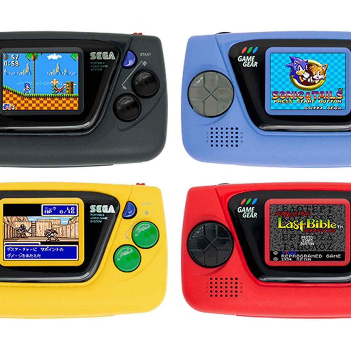 Sega's Game Gear Micro is four $50 consoles with four games each