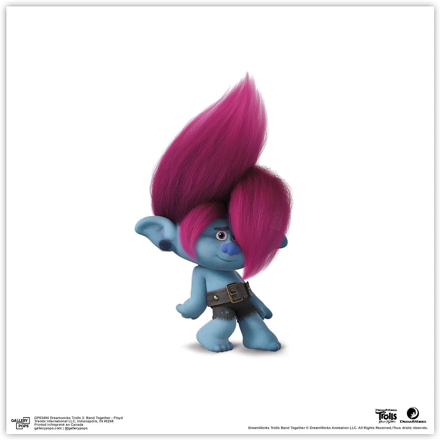 Trends International Gallery Pops Trolls Band Together Wall Art Wall Poster, 12.00 x 12.00, Unframed Version: Posters & Prints