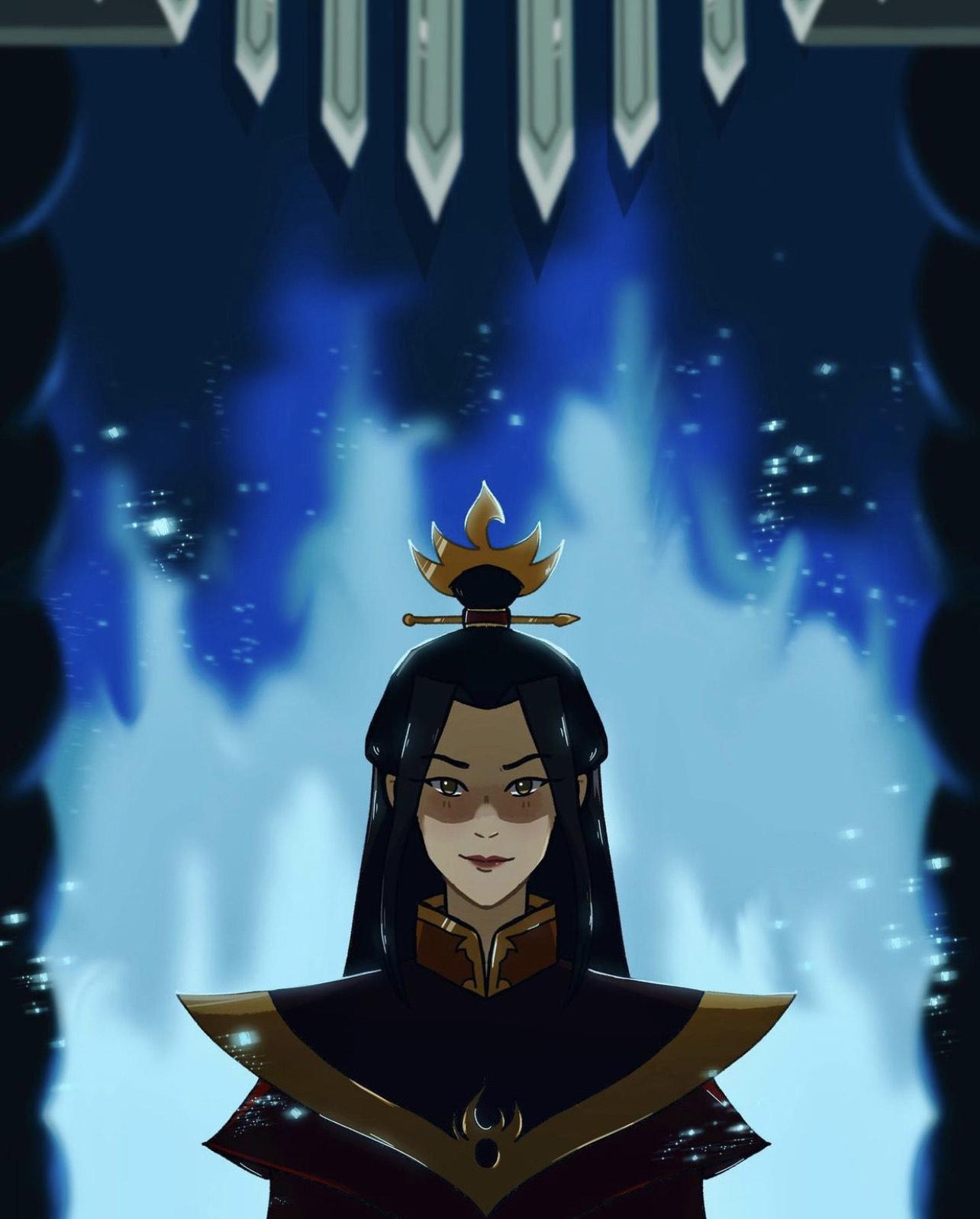 indigo.bluebird on Instagram Happy Firelord Azula ( would be a cool phone wallpaper)