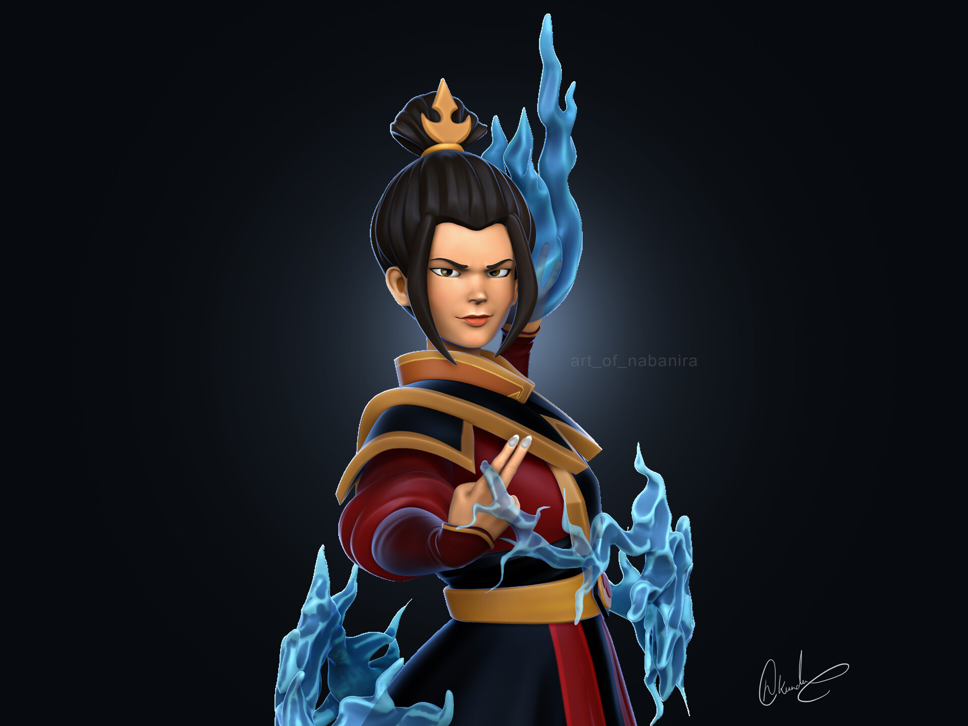 AZULA (the last air bender)