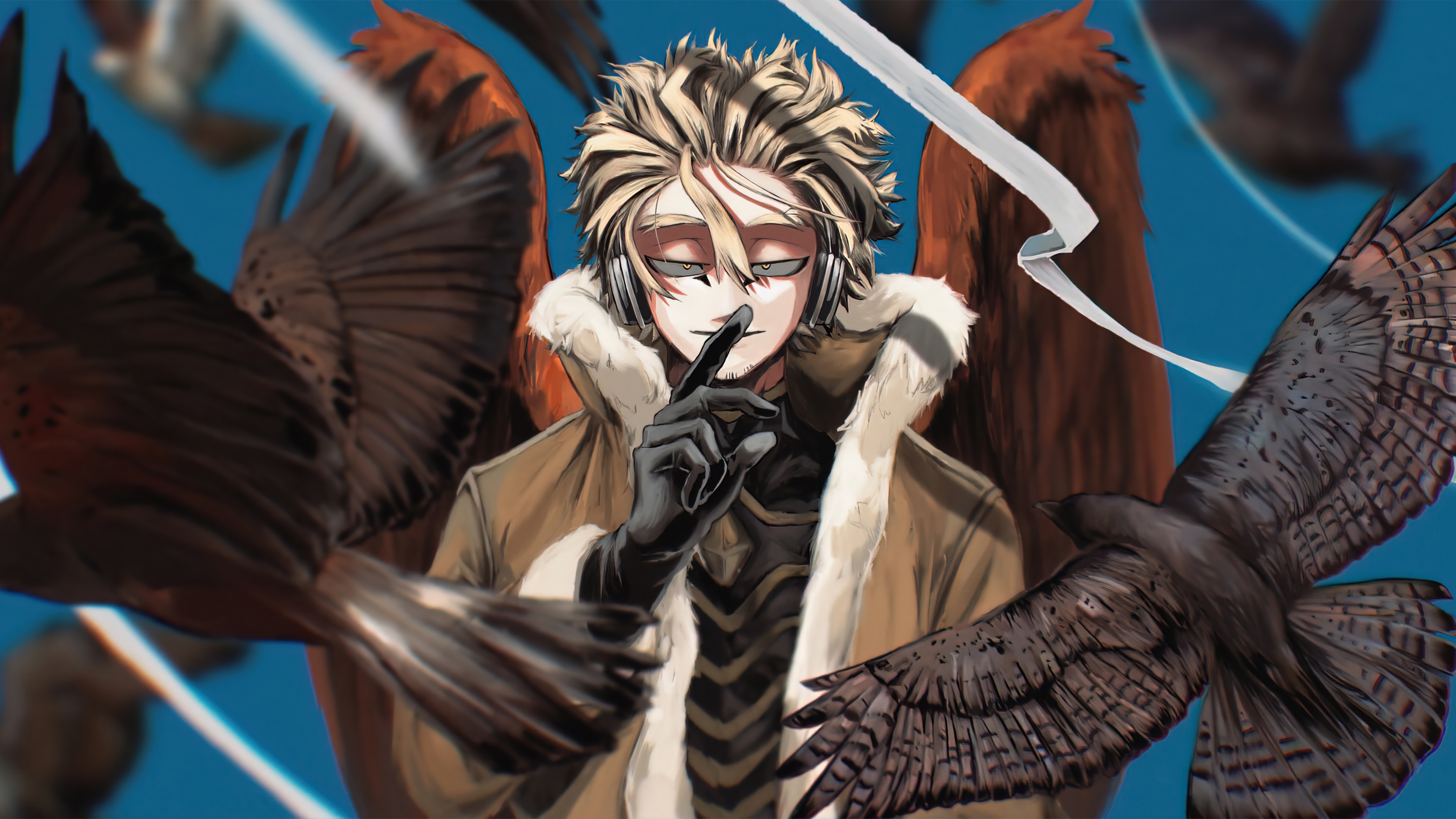 4K Hawks (Boku No Hero Academia) Wallpaper and Background Image