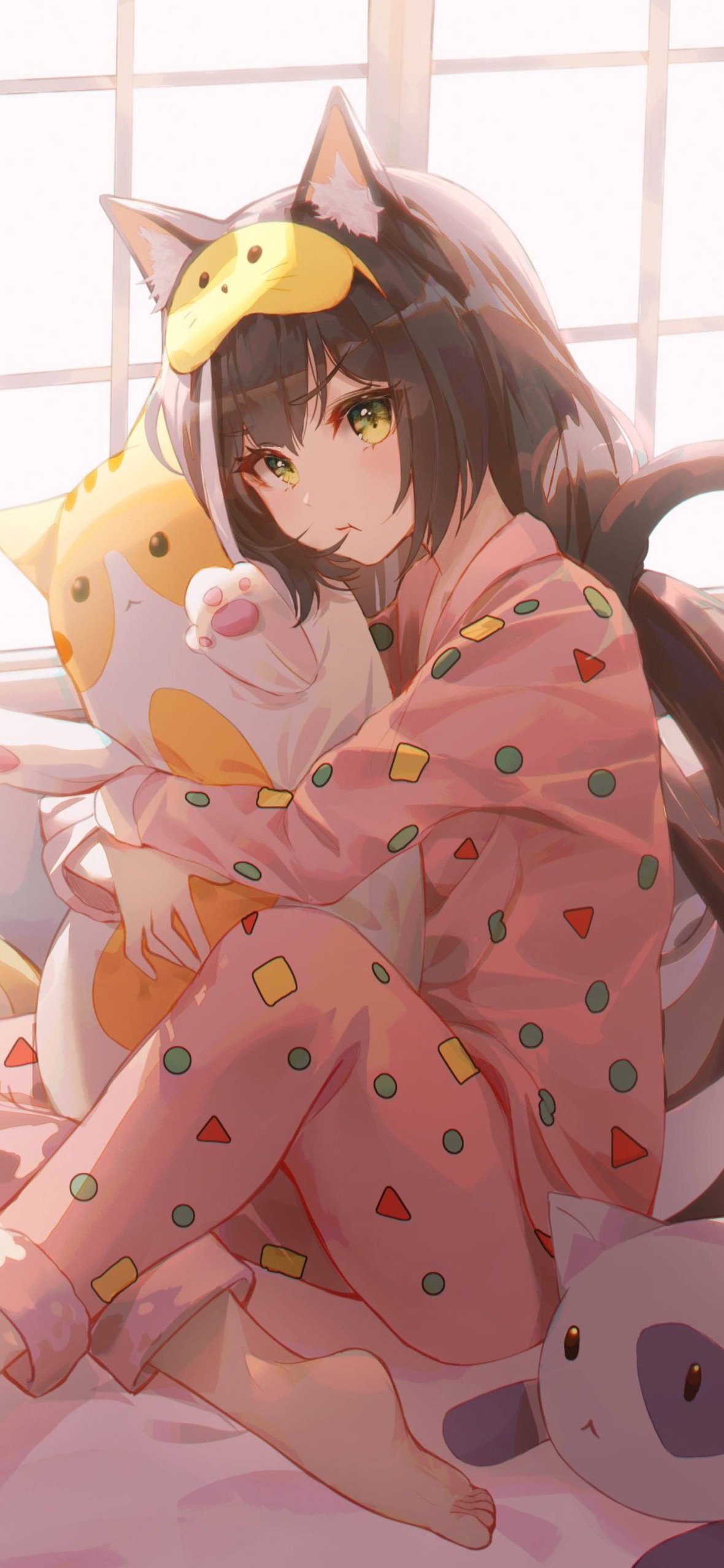 Best Cute Cartoon Girl iPhone Wallpaper [ HQ ]