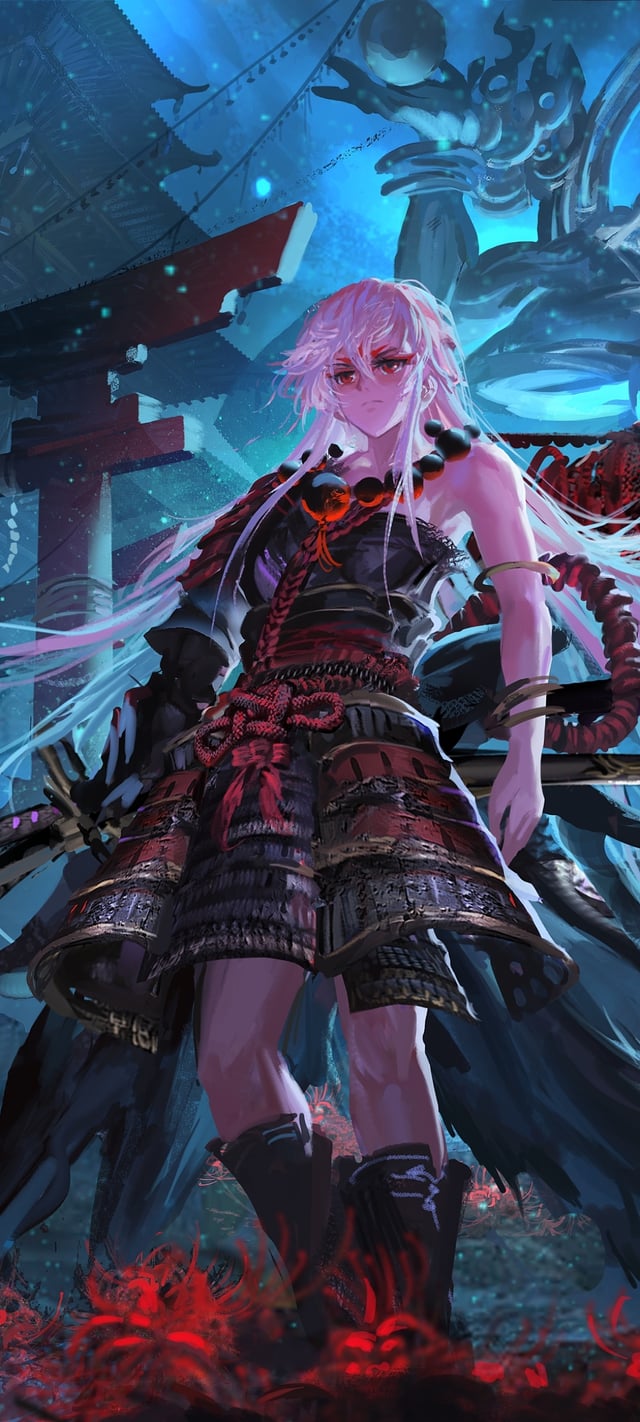 HD Anime Girl iPhone Wallpaper