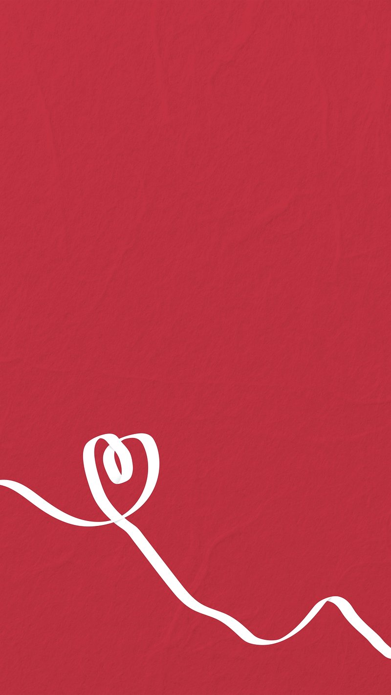 Red abstract frame iPhone wallpaper