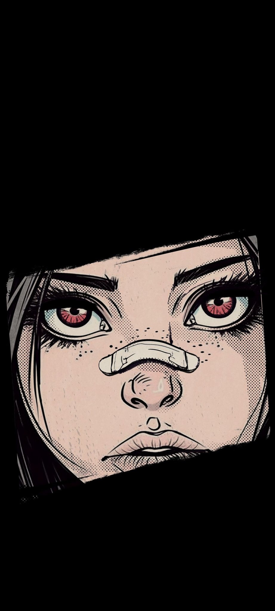 Wallpaper #wallpaper for your #smartphone #Set #Girl #Art #Face