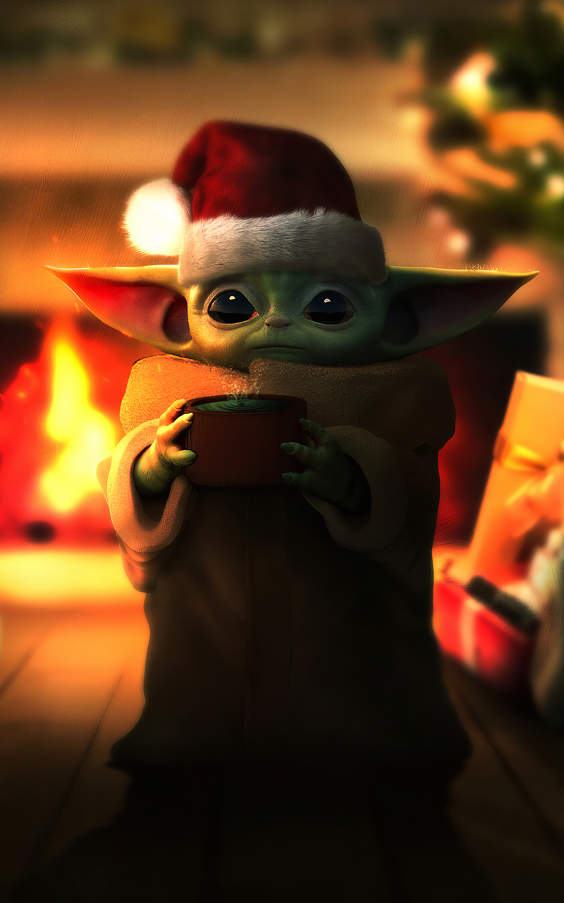 Baby Yoda Christmas Nexus 7, Samsung Galaxy Tab 10, Note Android Tablets HD 4k Wallpaper, Image, Background, Photo and Picture
