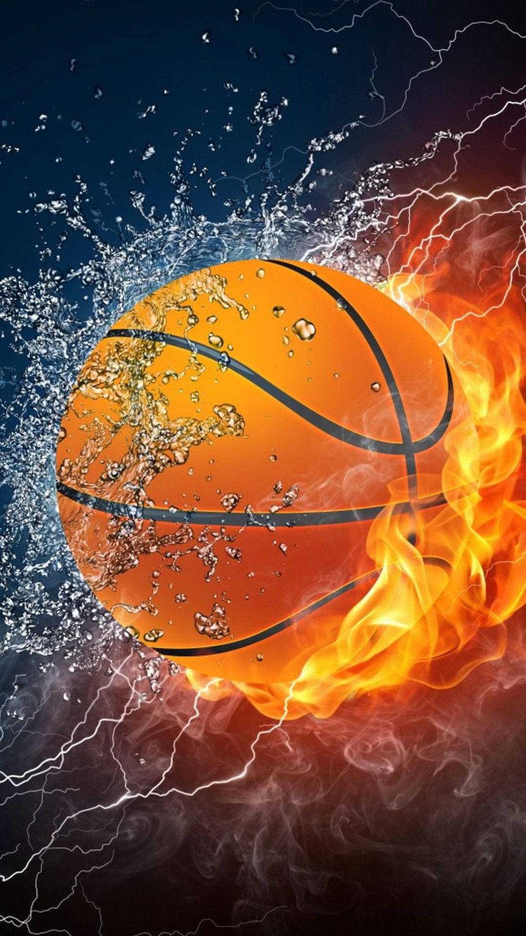 Download Fire Water Cool Basketball