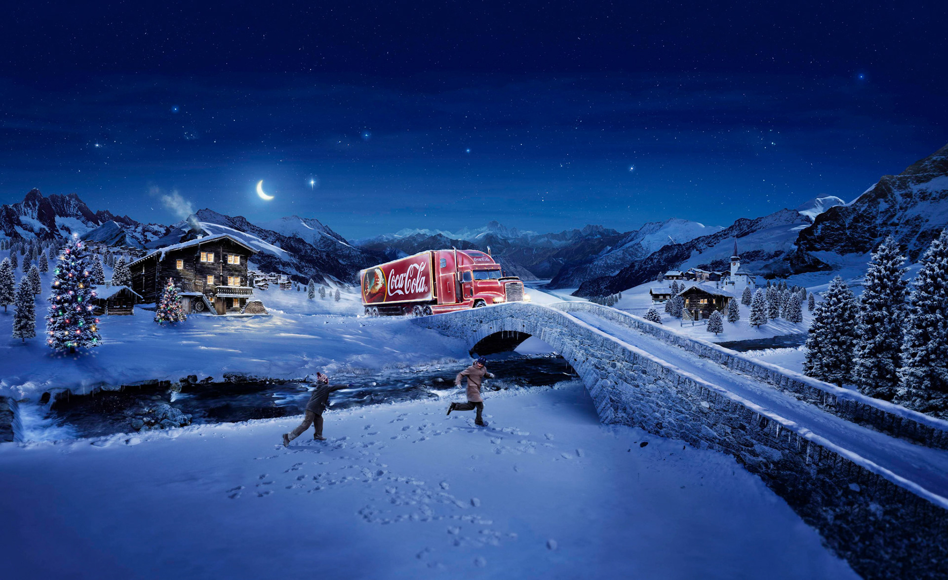 Work 1 Retouching Cola 'Christmas'