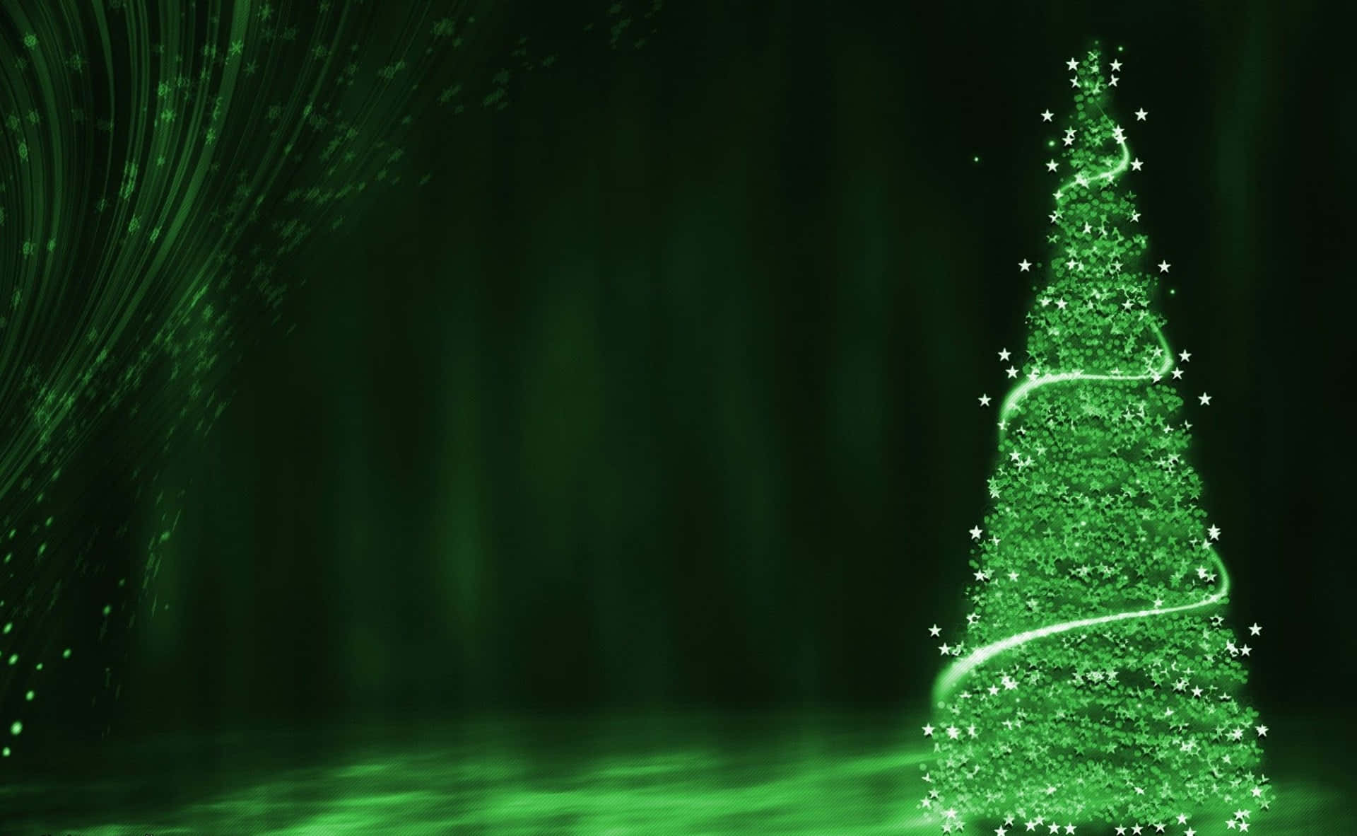Green Christmas Wallpaper