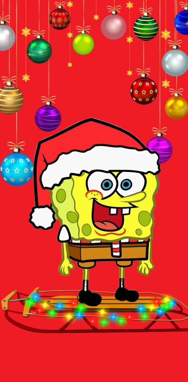 Christmas Spongebob wallpaper by Jones_Kanes. Spongebob christmas, Spongebob wallpaper, Spongebob