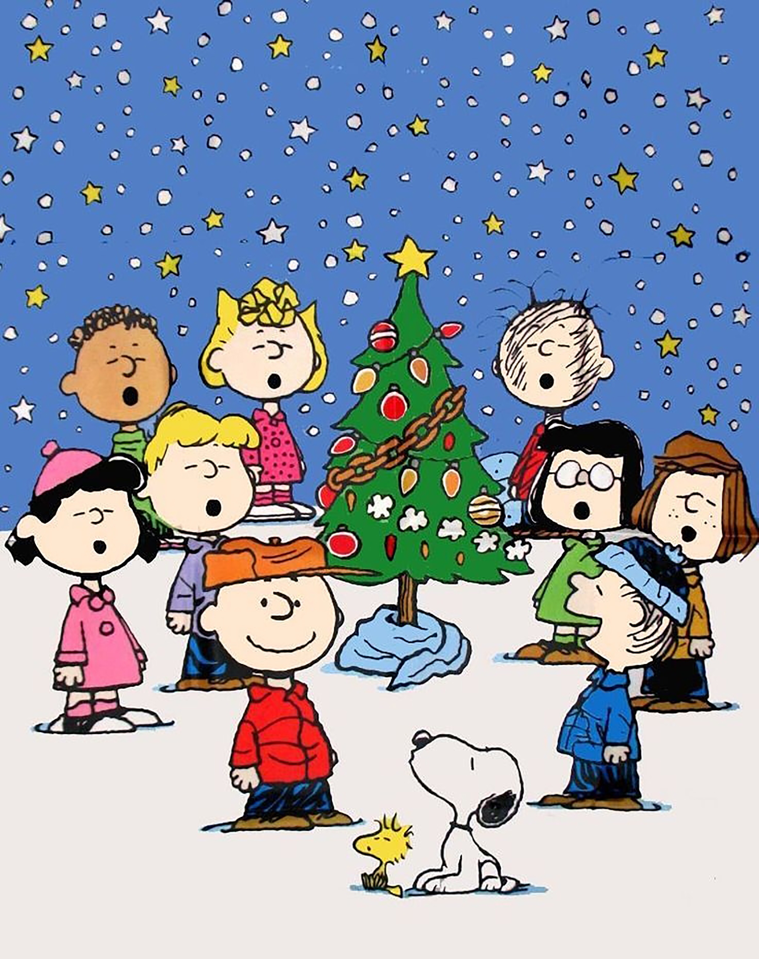 Charlie Brown Christmas Iron On Transfer