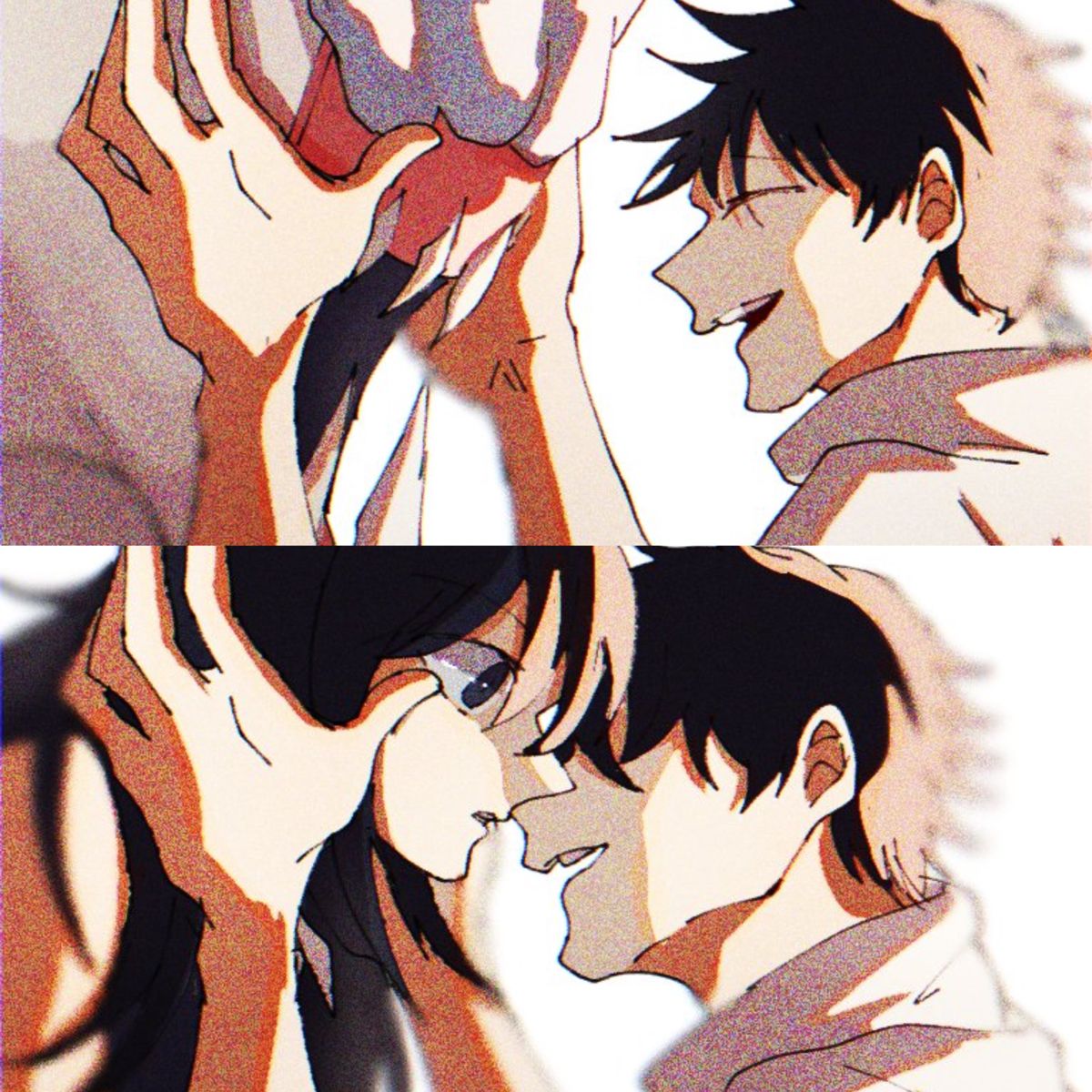 Rika & Yuta. Anime, Anime cupples, Fan art