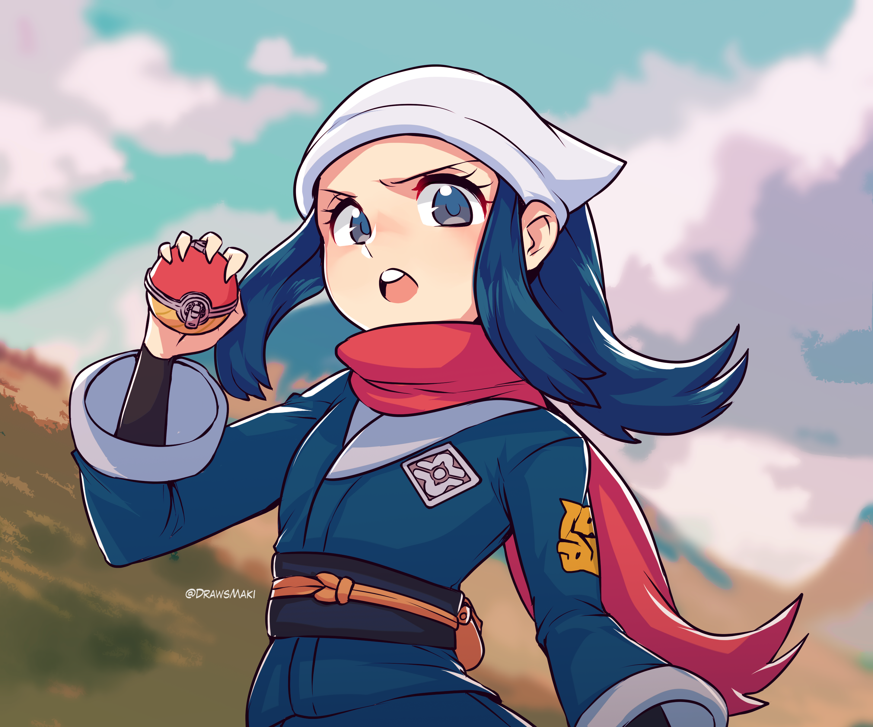Akari (Pokémon) HD Wallpaper and Background