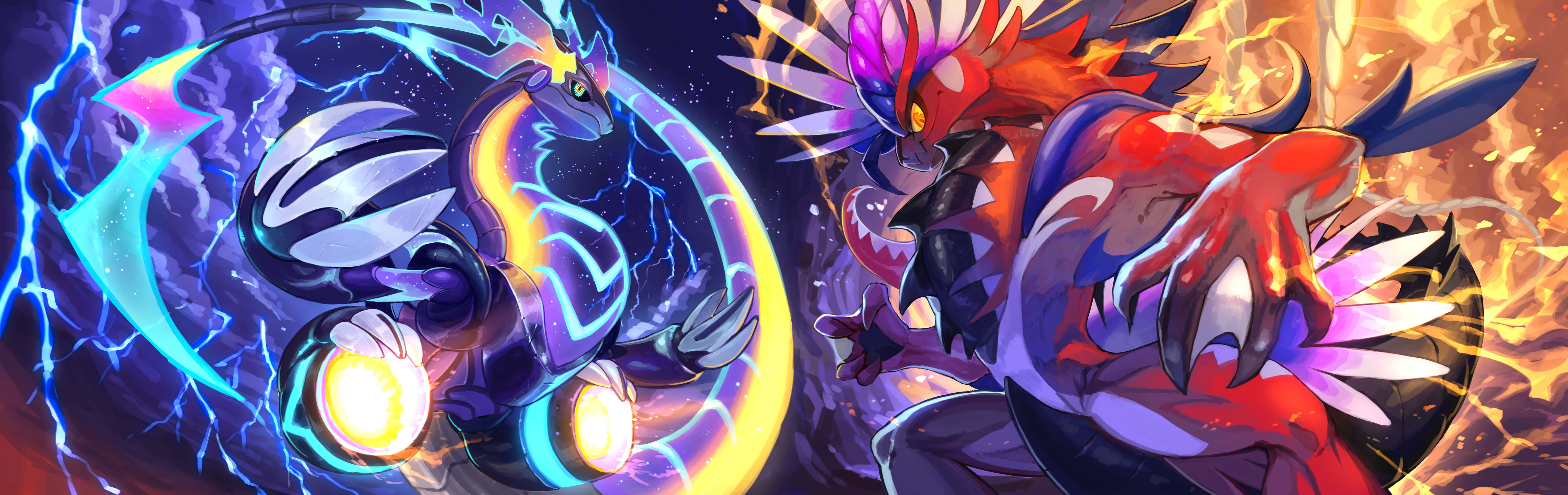 Download Scarlet and Violet Pokemon PFP Wallpaper