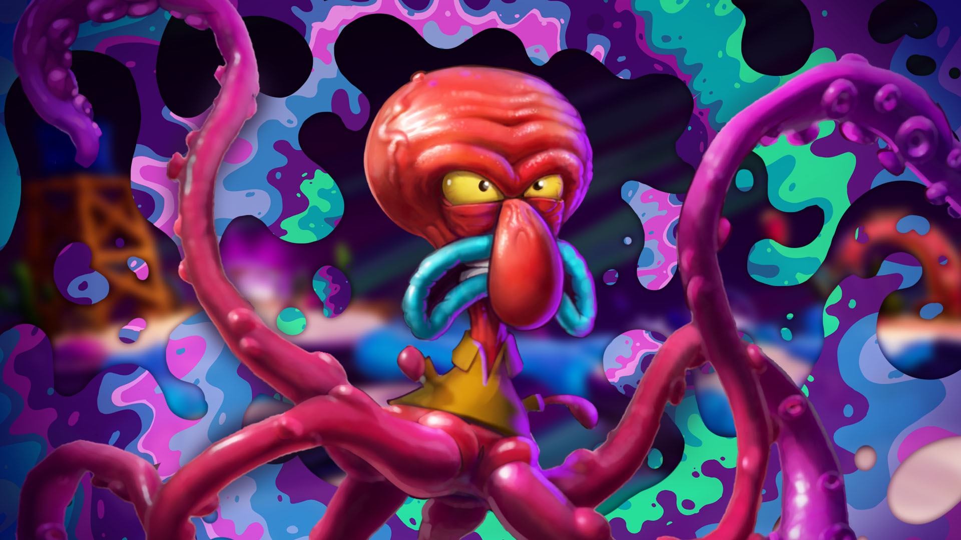 SpongeBob SquarePants: The Cosmic Shake HD Wallpaper and Background