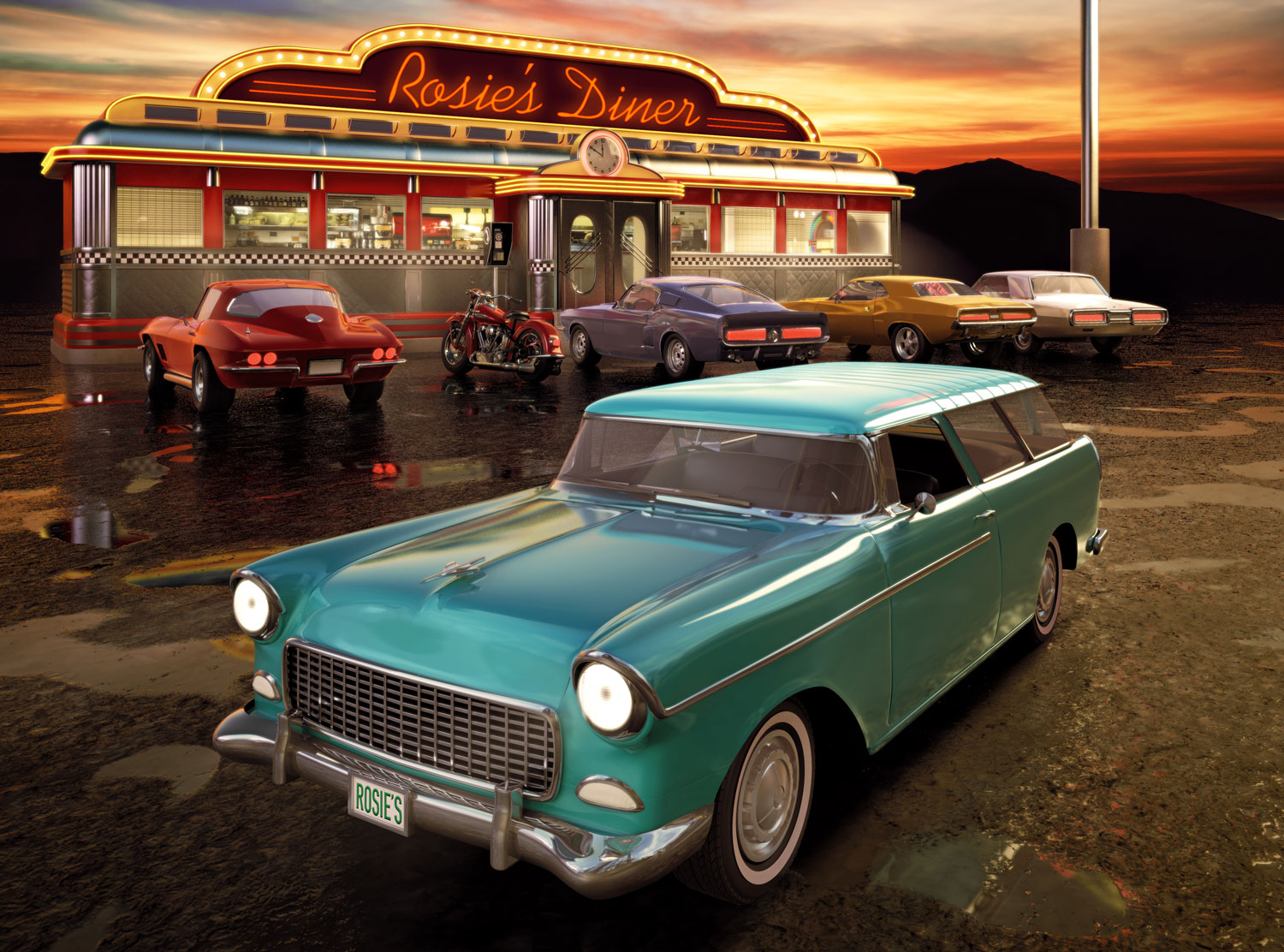 Welcome to Rosie's Diner