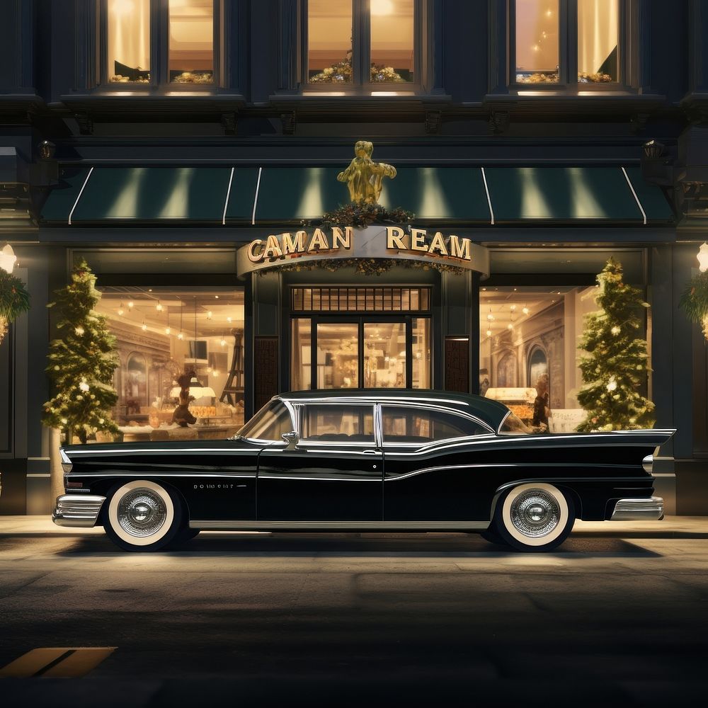 Vintage Diner Image Wallpaper