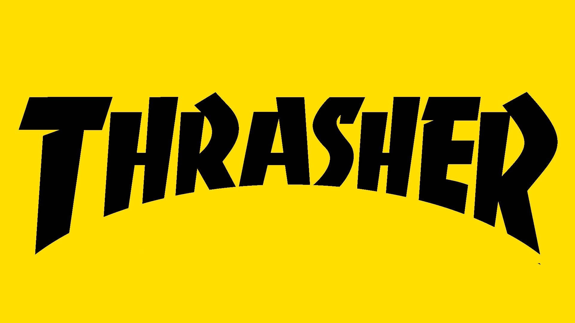Download Intense Thrasher Magazine Logo Wallpaper