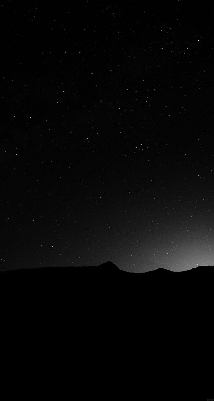 Dark Night Sky Silent Wide Mountain Star Shining Iphone 5s Parallax Wallpaper Ilikewallpaper_com.j. IPhone 7 Plus Wallpaper, 7 Plus Wallpaper, Night Sky Wallpaper