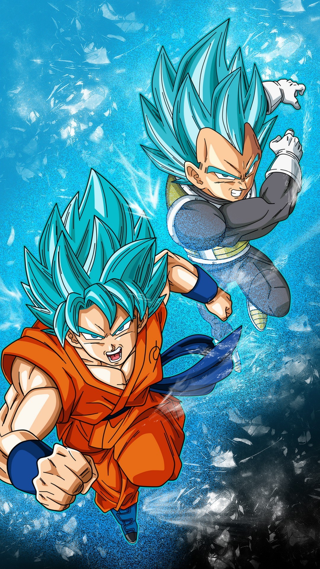 Goku SSJ Blue iPhone X Wallpaper HD 2023