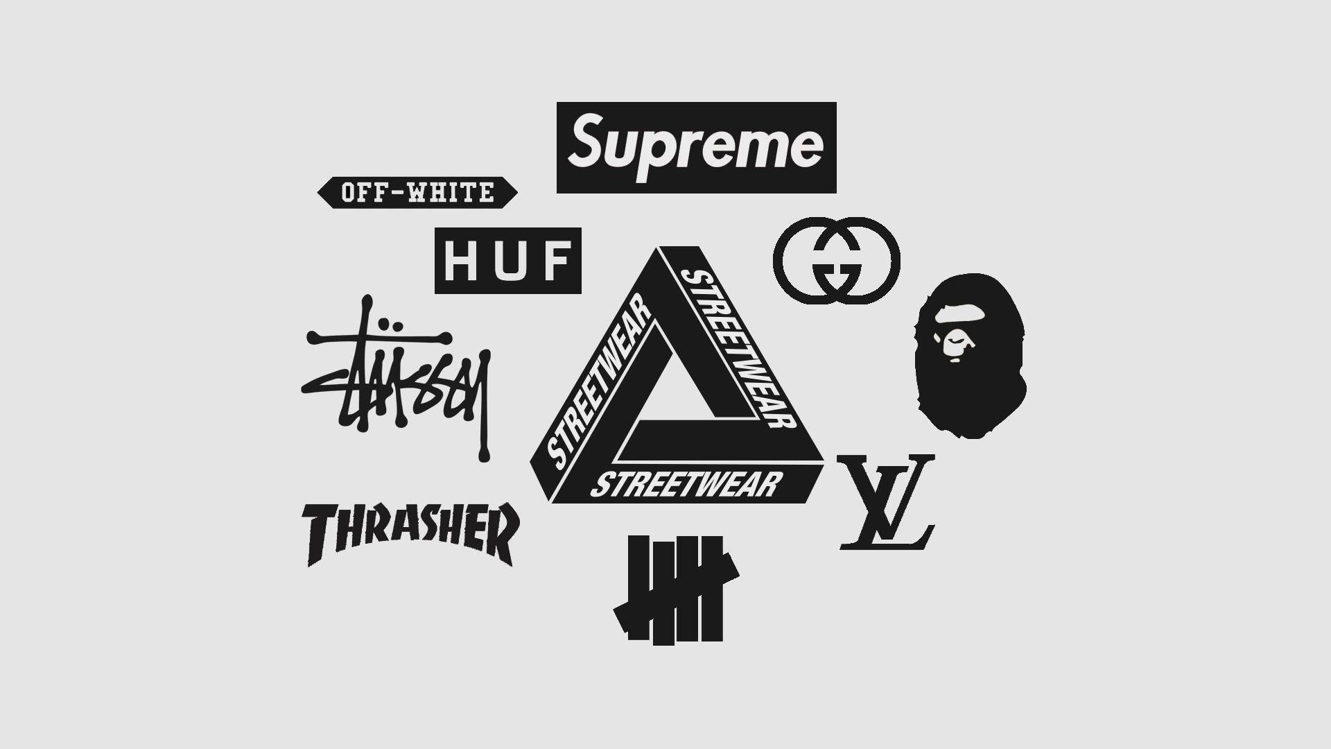 Download Thrasher And Streetwear Brands Wallpaper