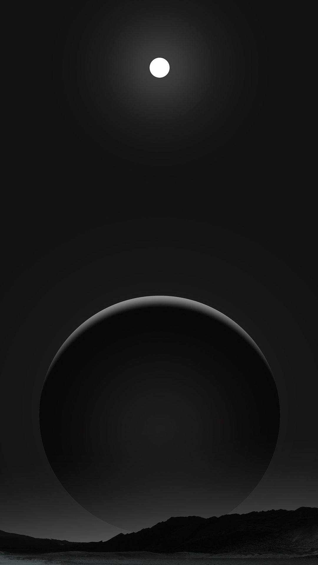 Planet Dark Black Moon 4k iPhone 7, 6s, 6 Plus, Pixel xl , One Plus 3, 3t, 5 HD 4k Wallpaper, Image, Background, Photo and Picture