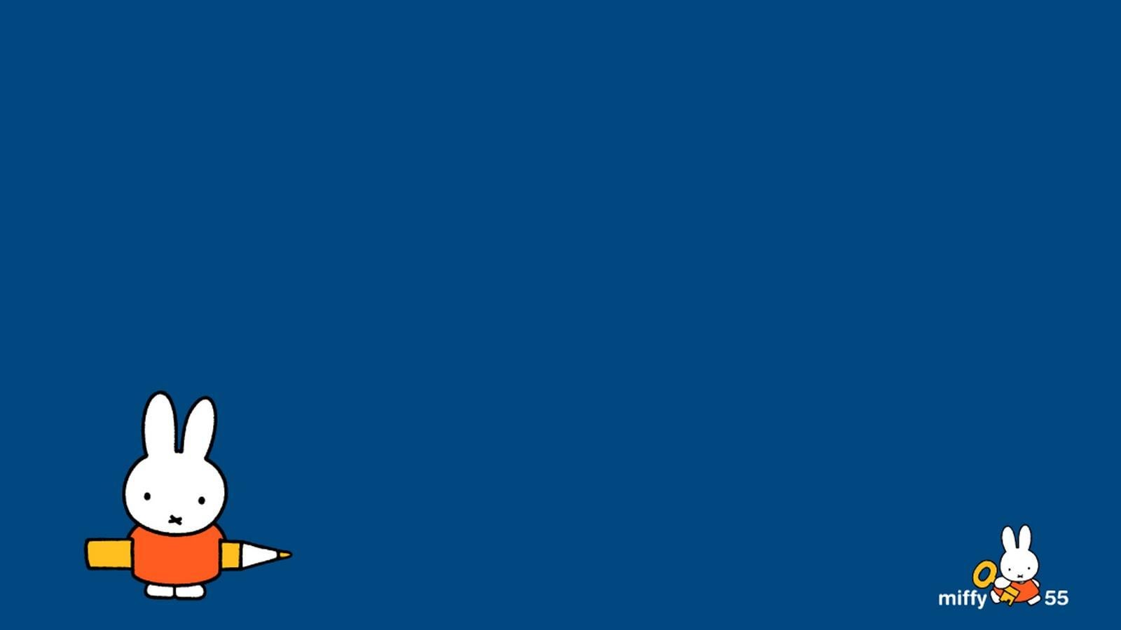 I have a Miffy desktop background for anyone who wants it!