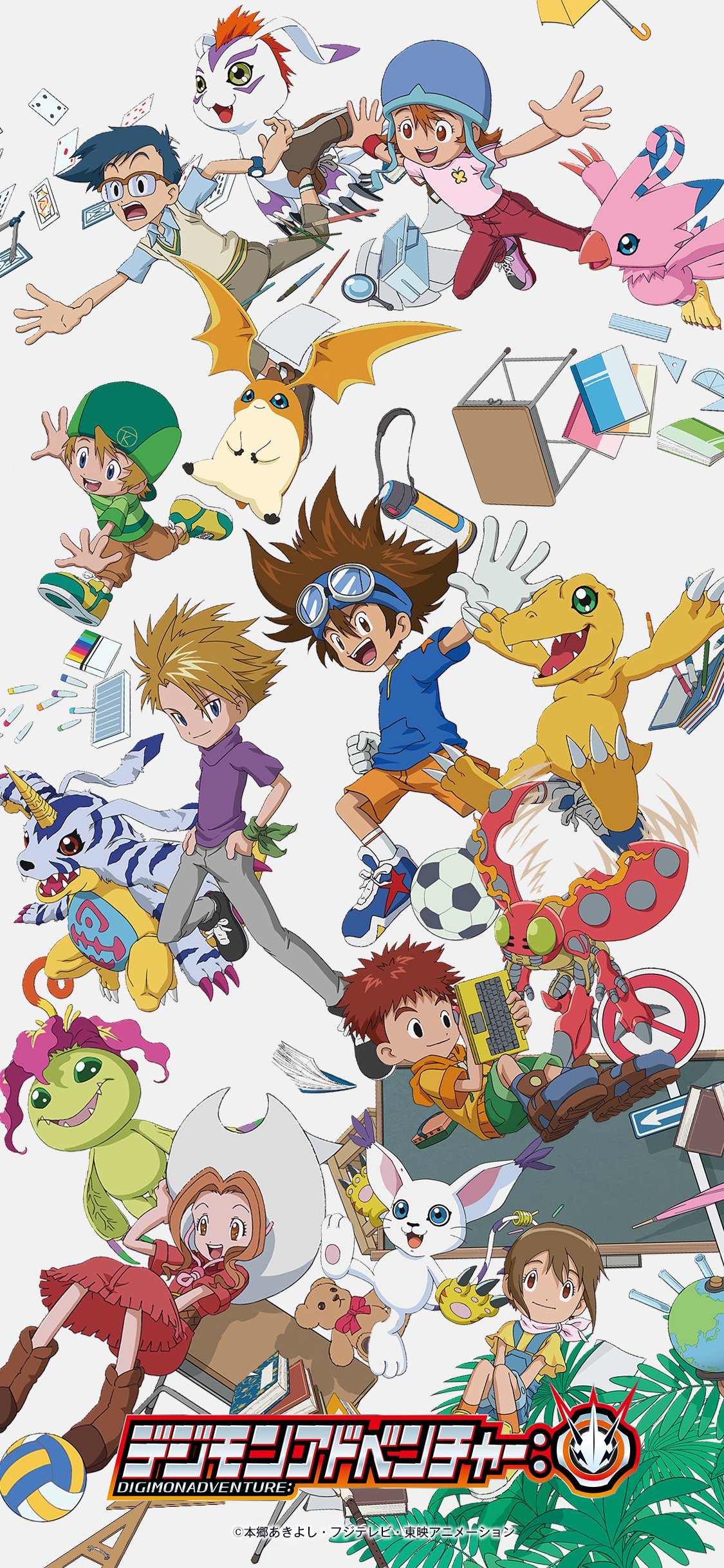 Digimon adventure season 1 Wallpaper Download