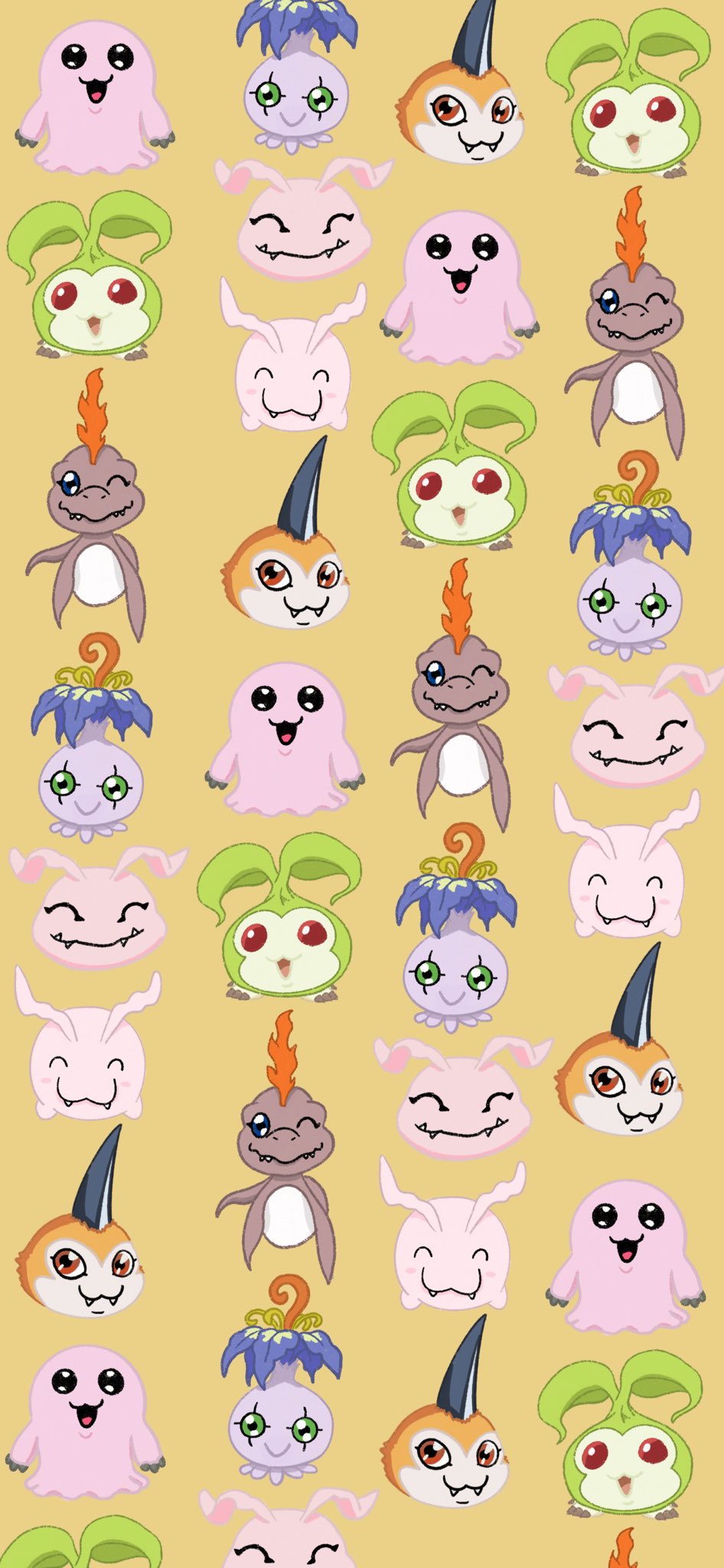 Tori of the Vast a baby digimon phone wallpaper if anyone would like ♡