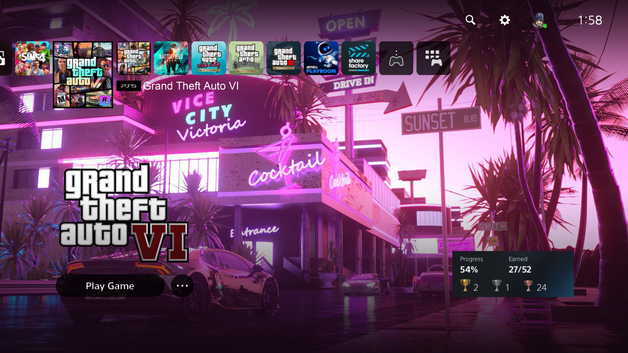 Lucia From GTA 6  day GTA 6 Come Out, an you see it downloading the app an on your PS5 an it's almost ready The anticipation rumblin through