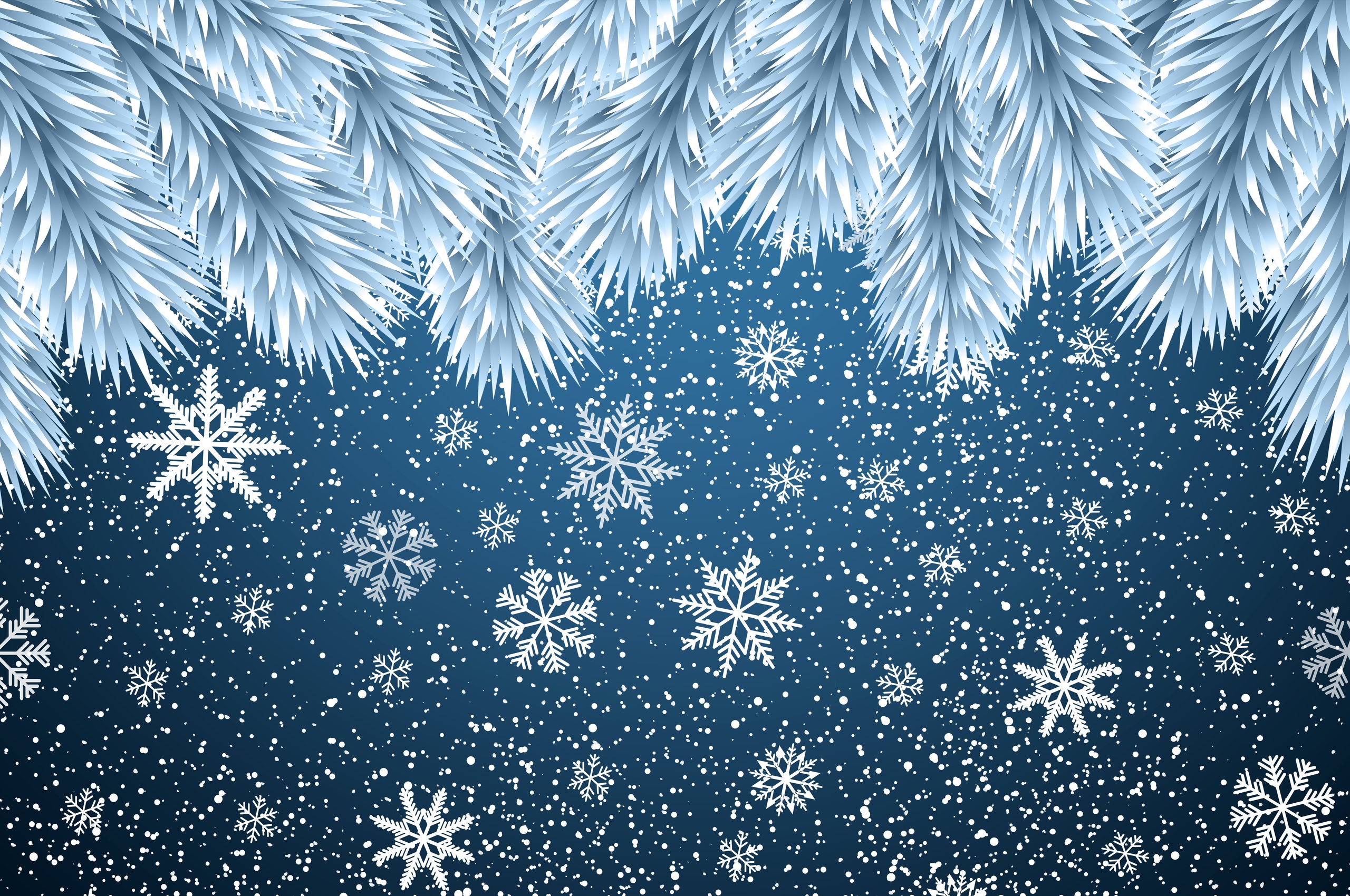 Christmas Snowflakes Background 8k Chromebook Pixel HD 4k Wallpaper, Image, Background, Photo and Picture