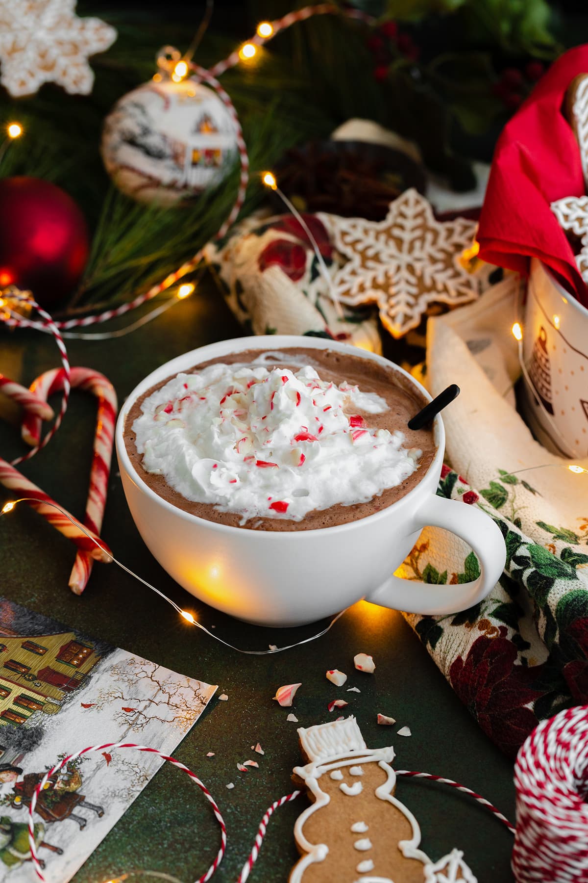 Vegan Peppermint Hot Chocolate Healthful Ideas