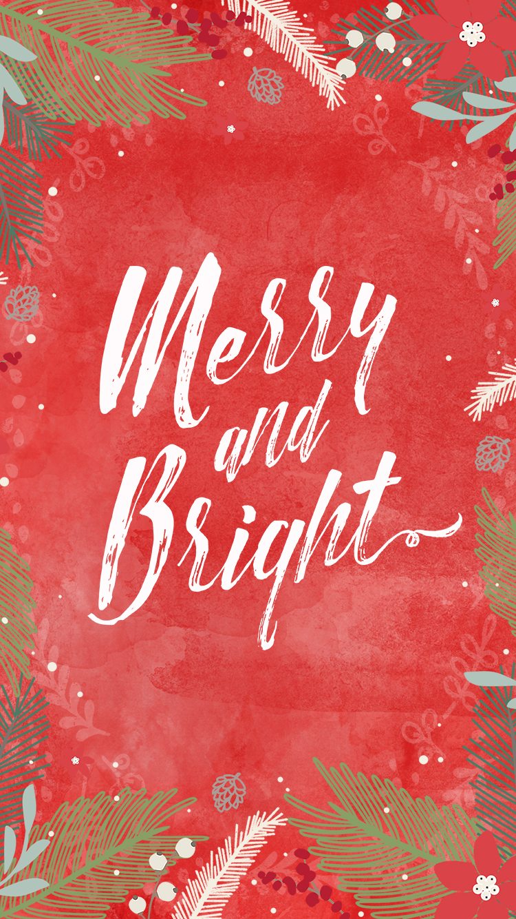 Free Holiday iPhone Wallpaper